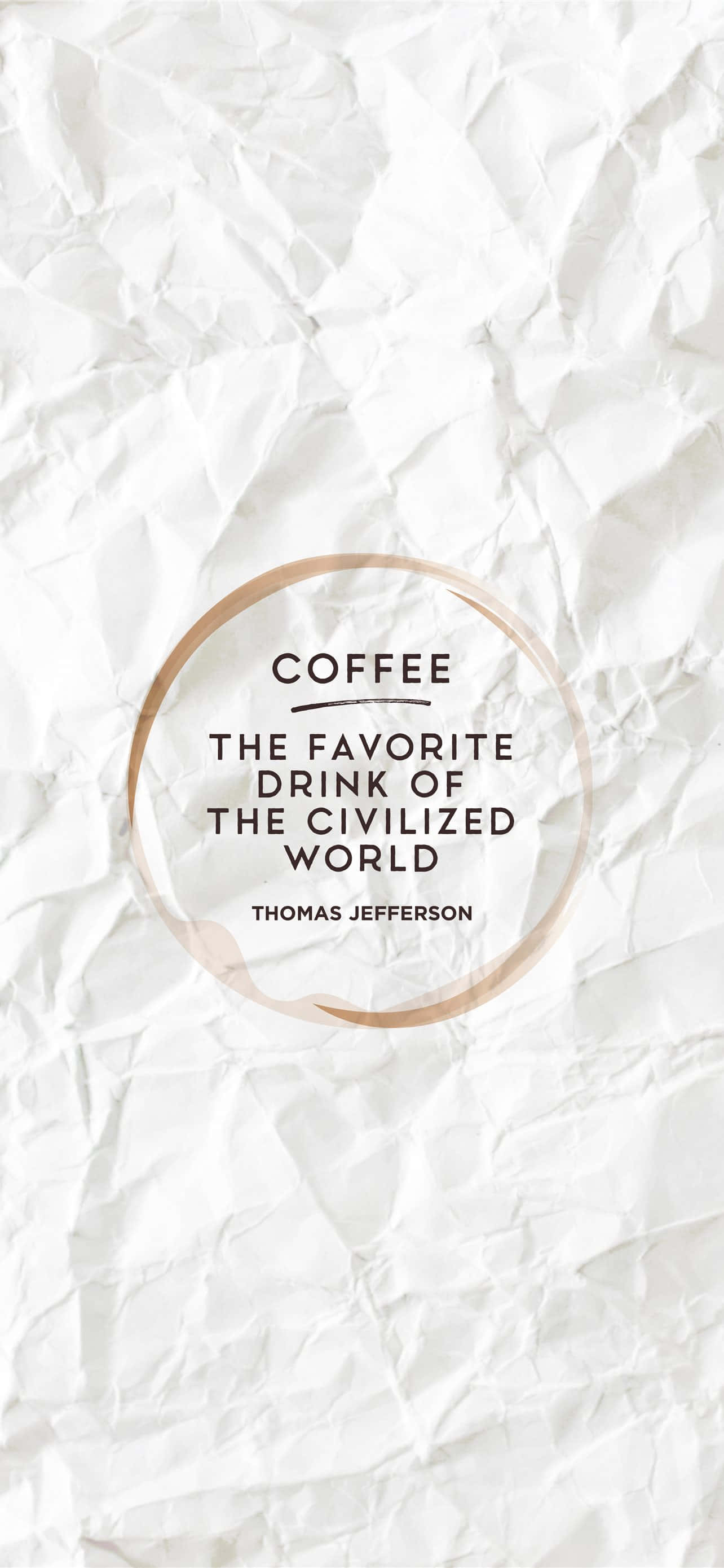 Rose Gold Quotes Kaffe Bakgrunner