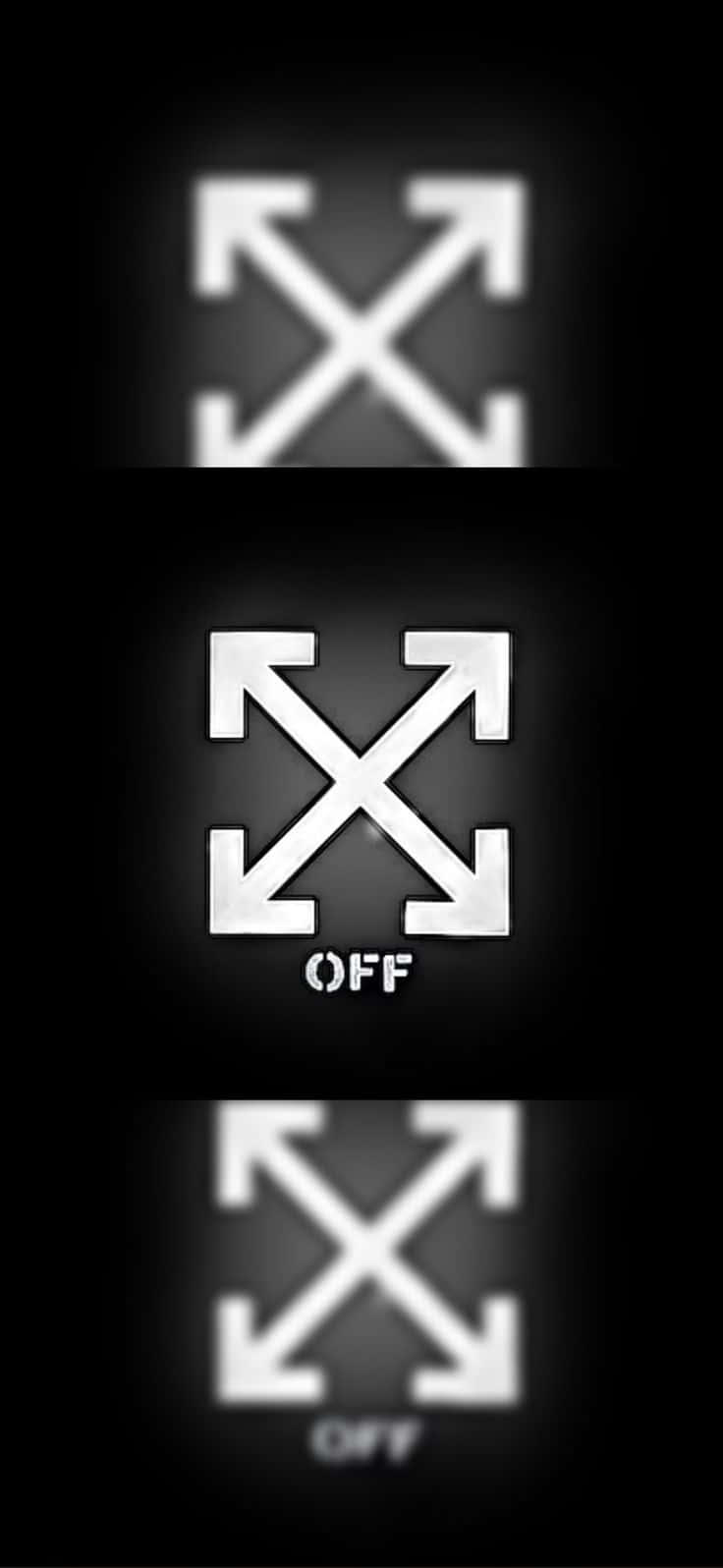 Ryddig Logo Off White iPhone Bakgrunner