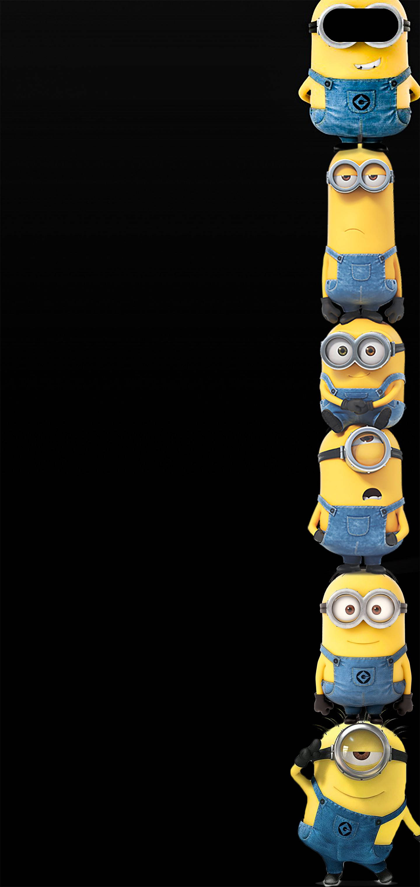 S10+ Søte Minions Bakgrunner