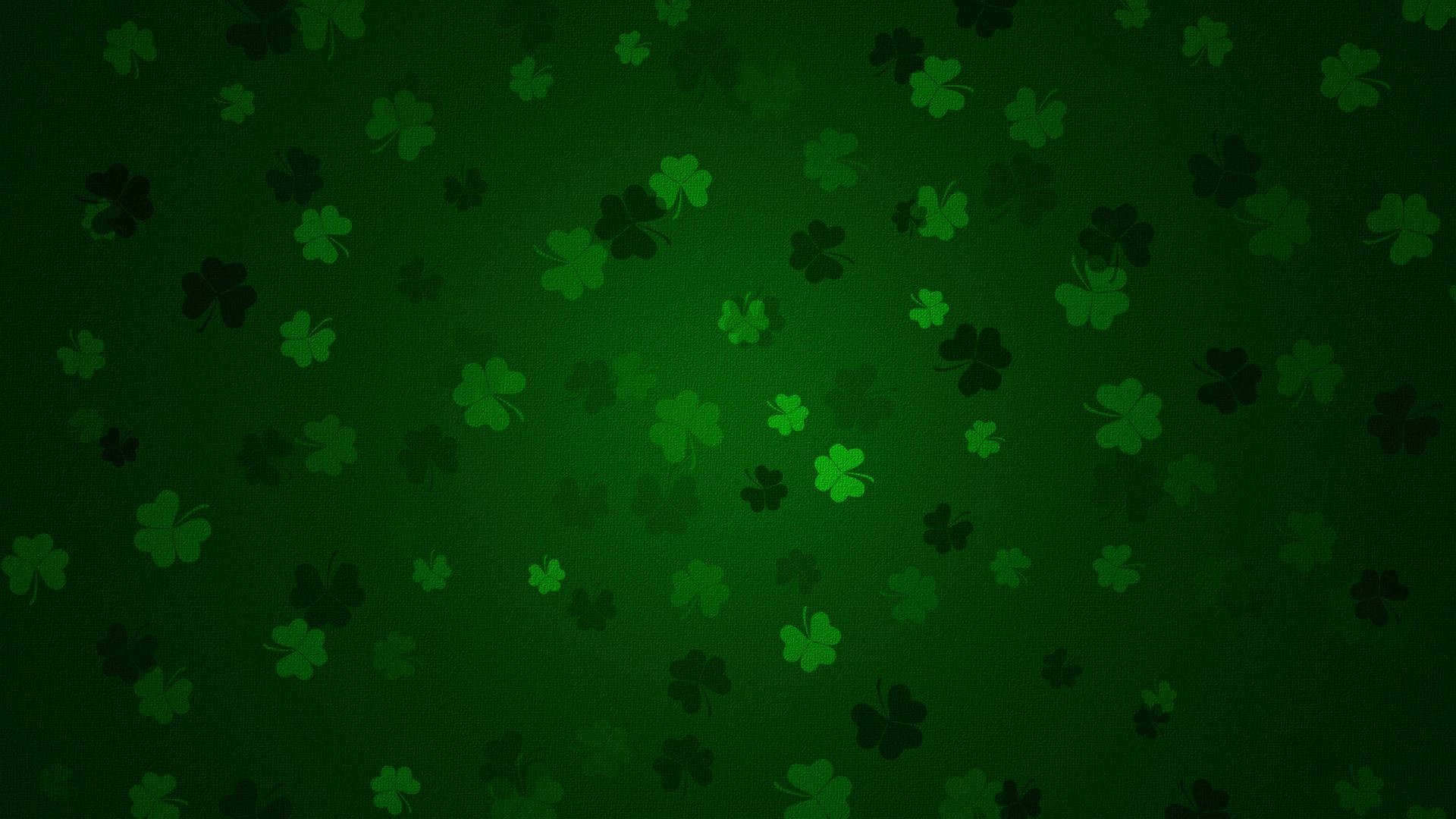 Saint Patricksdag med stoffbakgrunn Bakgrunner