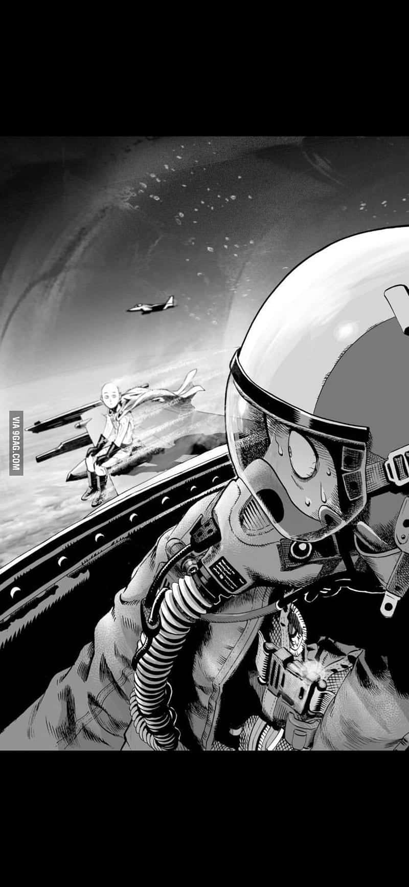 Saitama, the Strongest Man in the Universe Bakgrunner