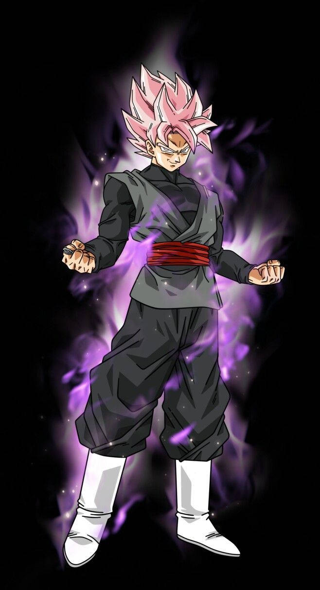 Saiyan Goku Black iPhone-bakgrunn Bakgrunner