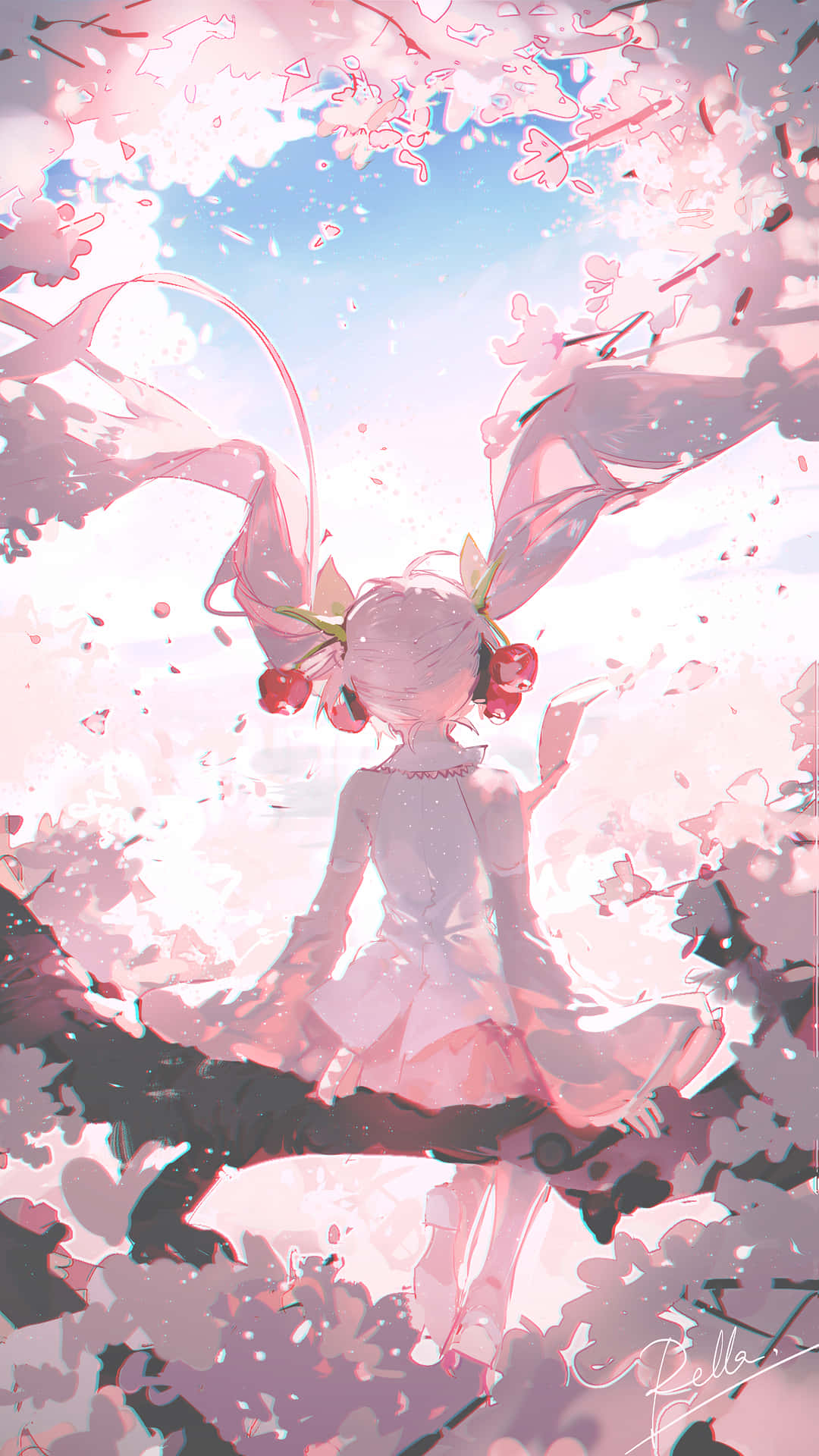 Sakura Miku om våren Bakgrunner