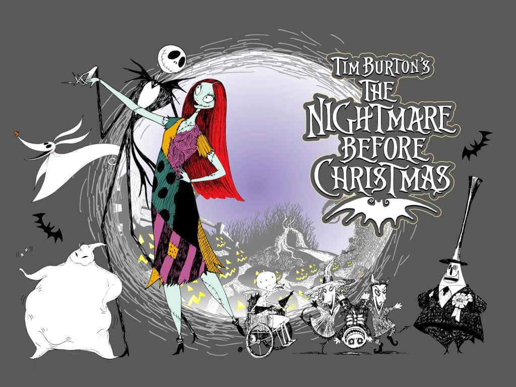 Sally Nightmare Before Christmas Fanart-plakat Bakgrunner