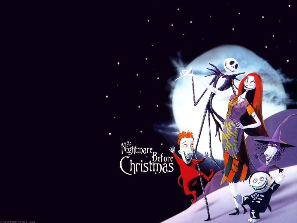 Sally Nightmare Before Christmas-plakat Bakgrunner
