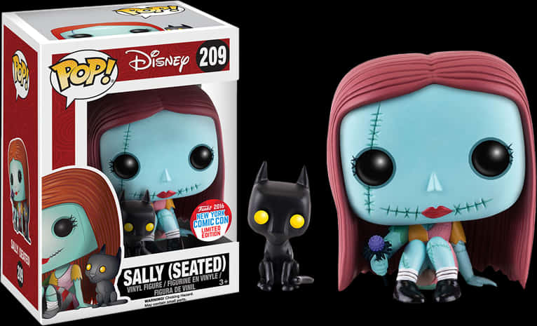 Sally Pop Vinyl fra The Nightmare Before Christmas Bakgrunner