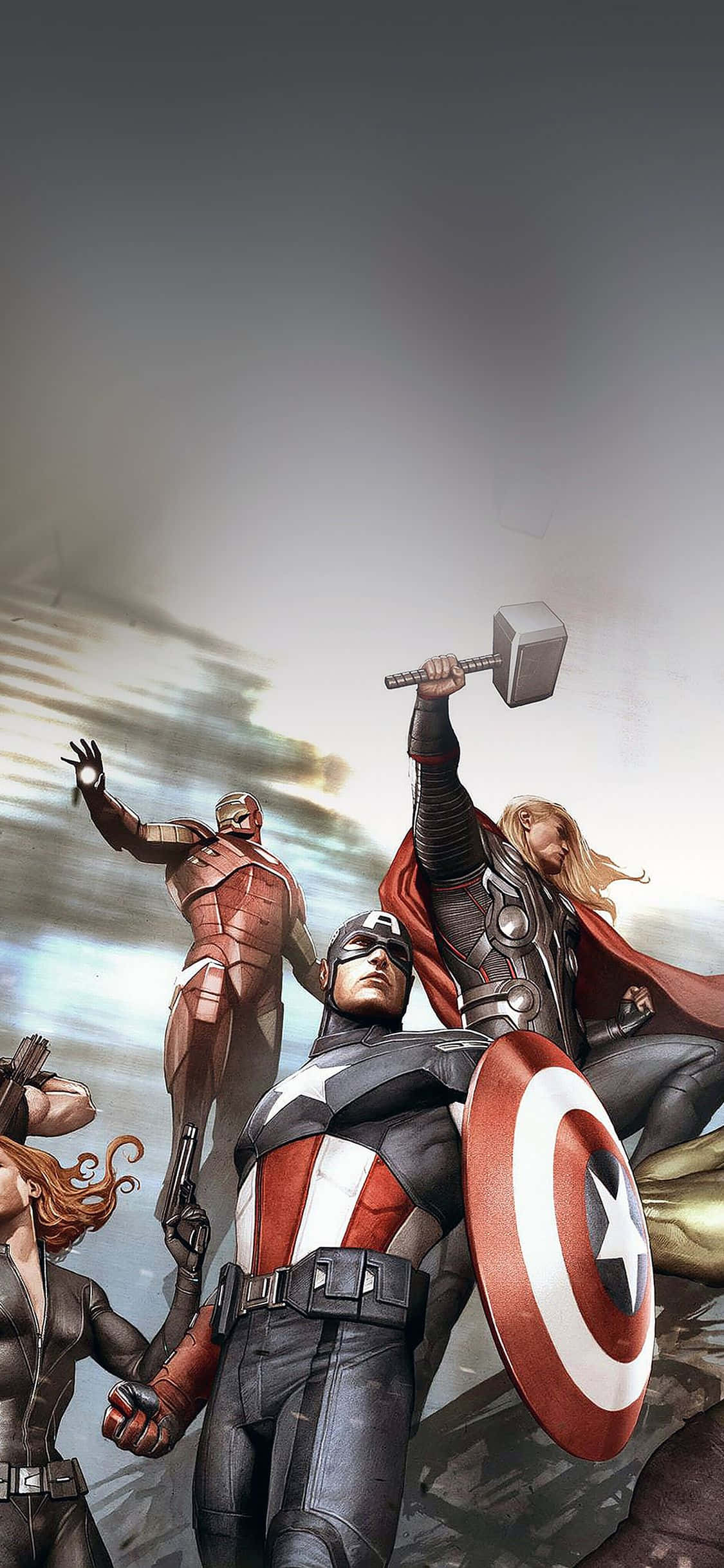 Samle jordens helter med den nye iPhone Xs Marvel's Avengers. Bakgrunner