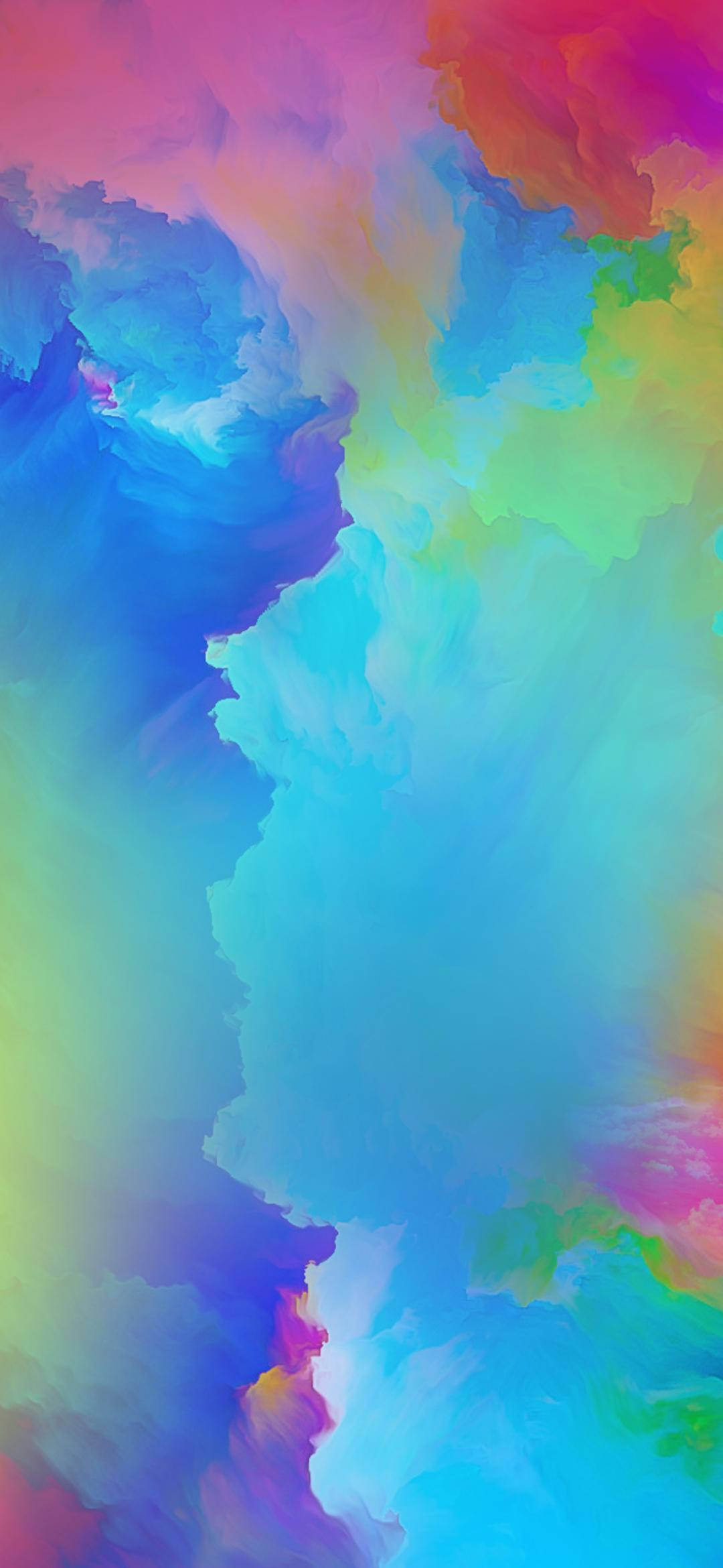 Samsung A71 Fargerike Skyer Bakgrunner