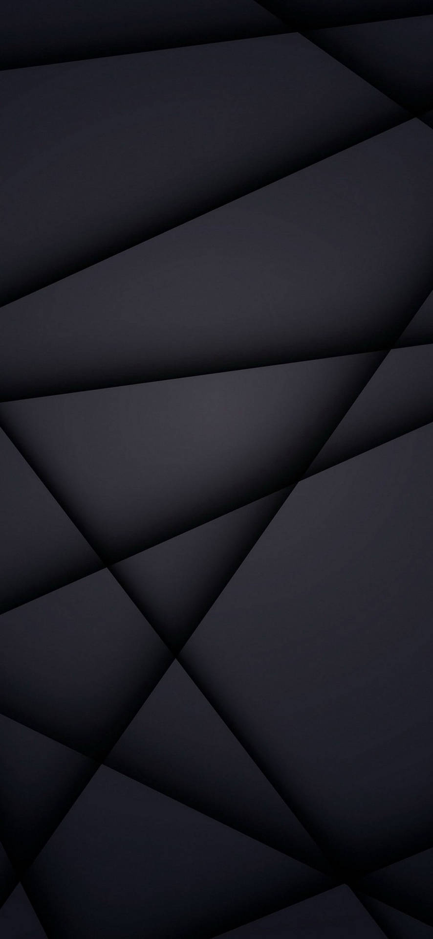 Samsung Galaxy S22 mørk polygon bakgrunnsbilde
