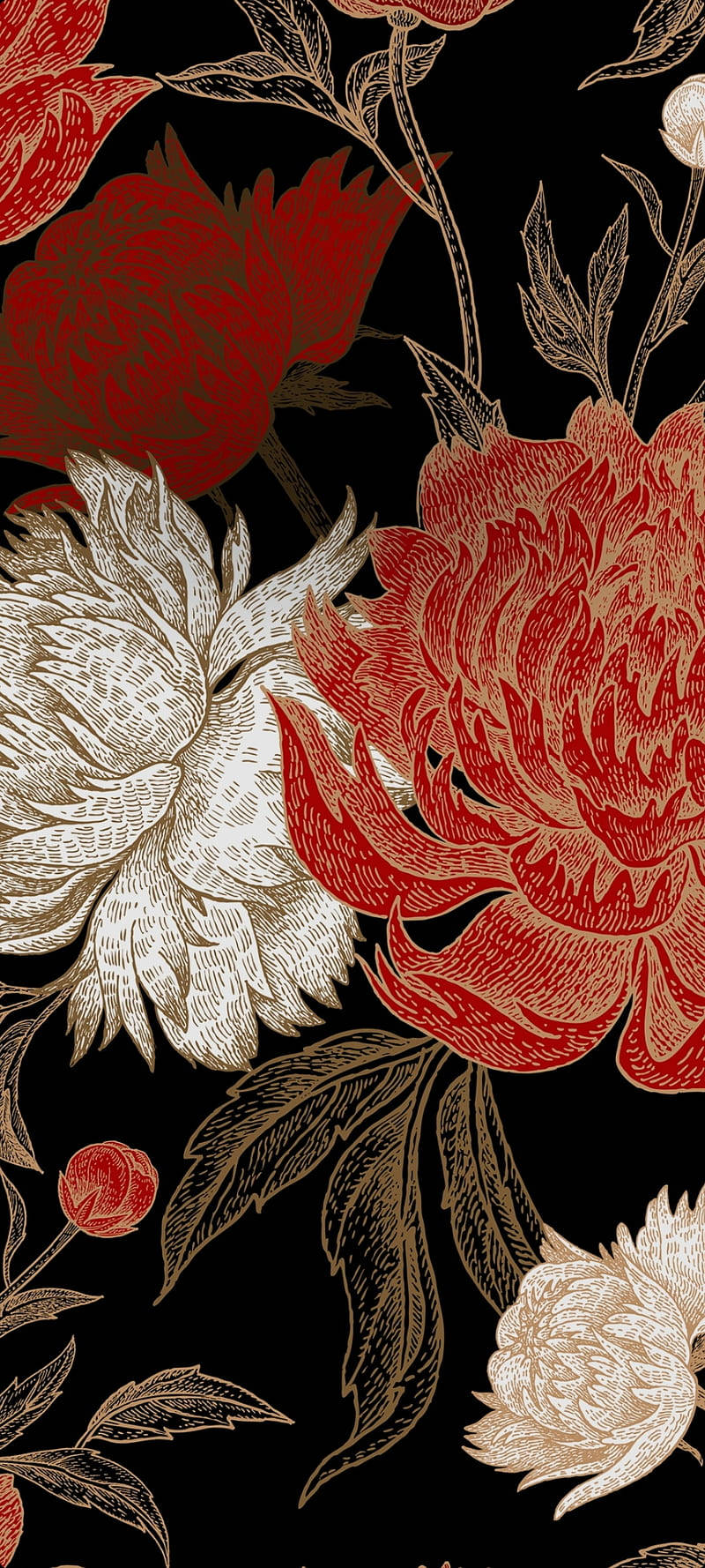 Samsung M21 Blomsteroljekunst Bakgrunner