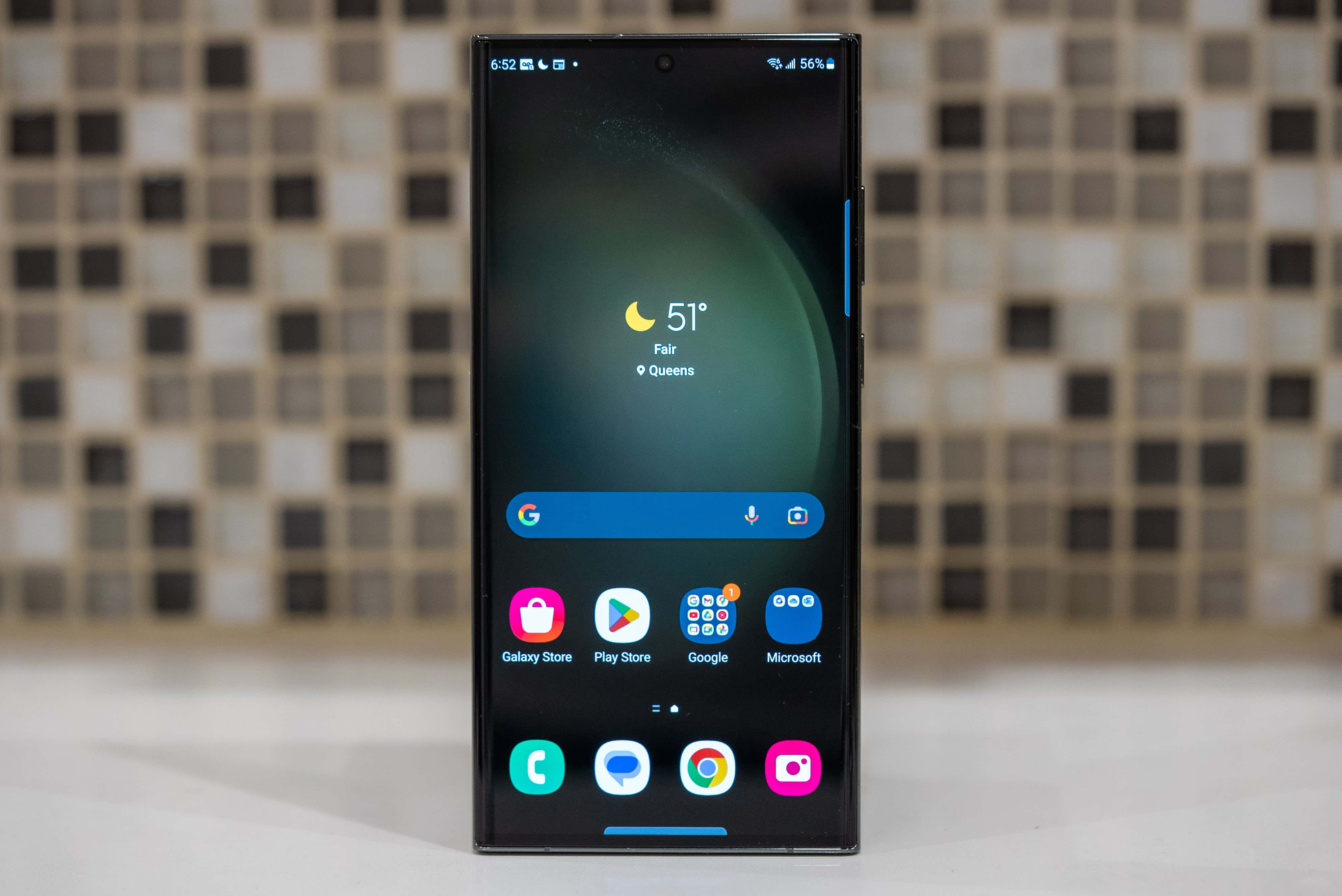 Samsung S23 Ultra-skjerm Bakgrunner