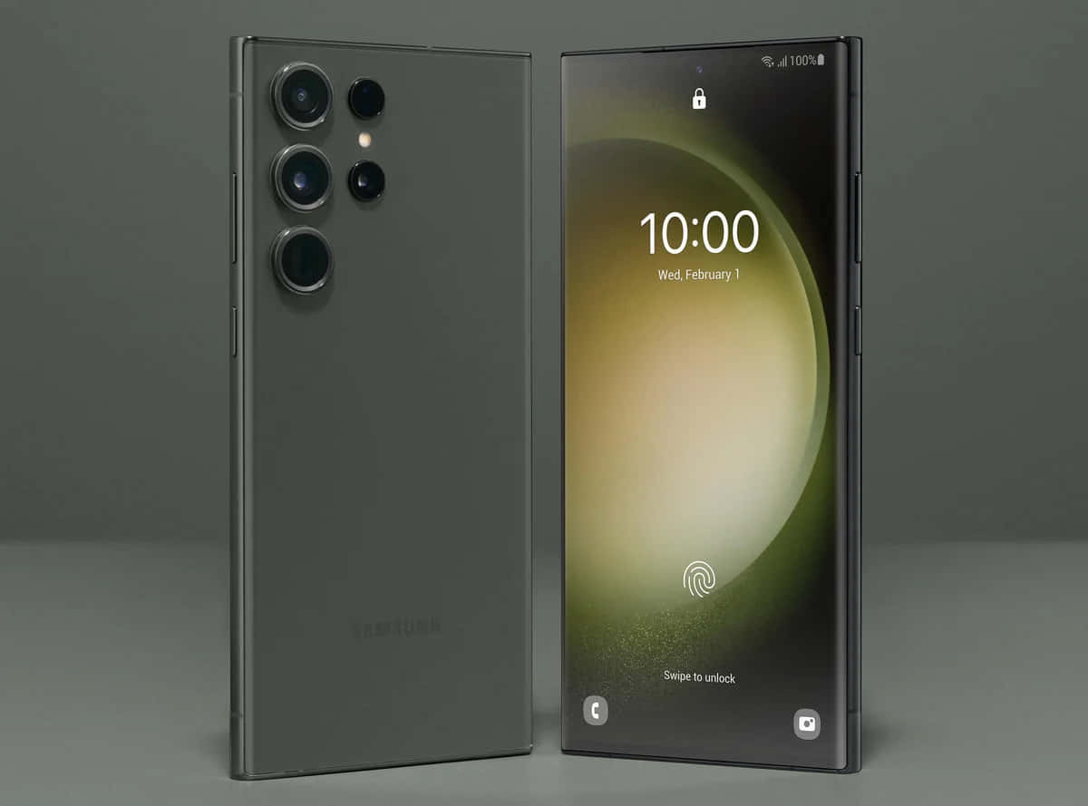 Samsung S23 Ultra fremvisning Bakgrunner