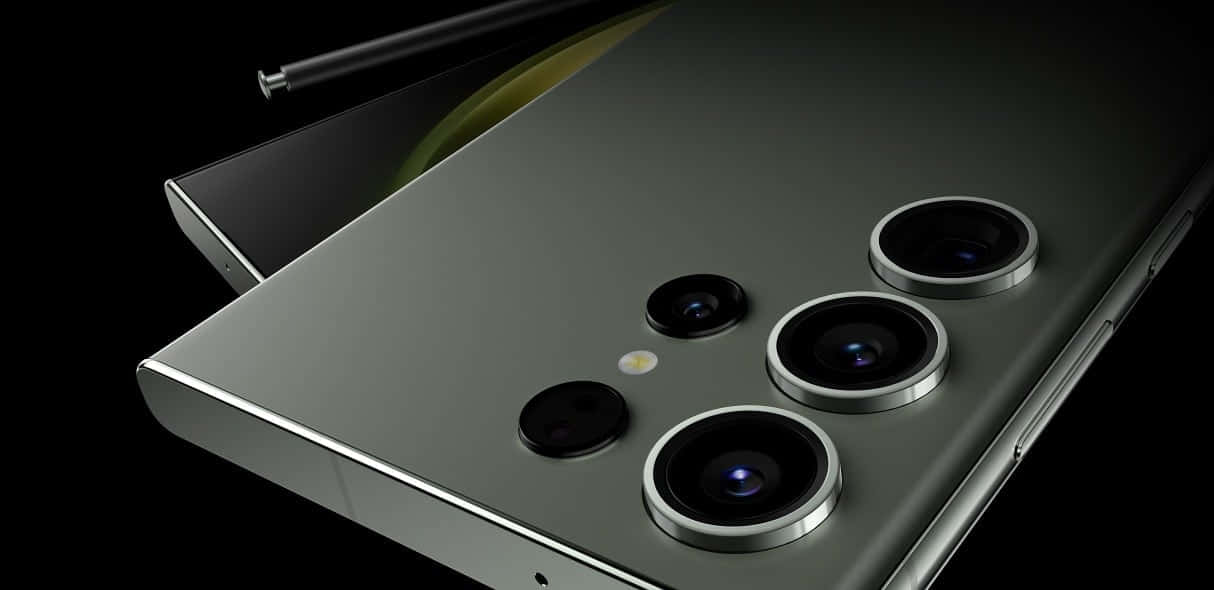 Samsung S23 Ultra kameradesign Bakgrunner