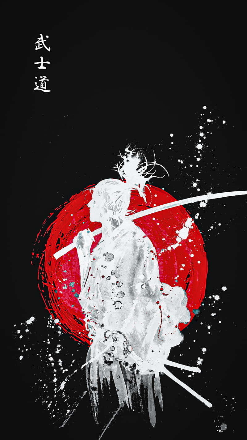 Samurai Anime Ronin Kriger Digital Kunst Bakgrunner