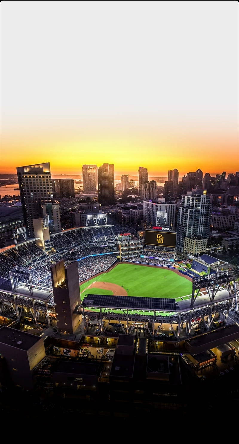 San Diego Stadium fugleperspektiv Bakgrunner