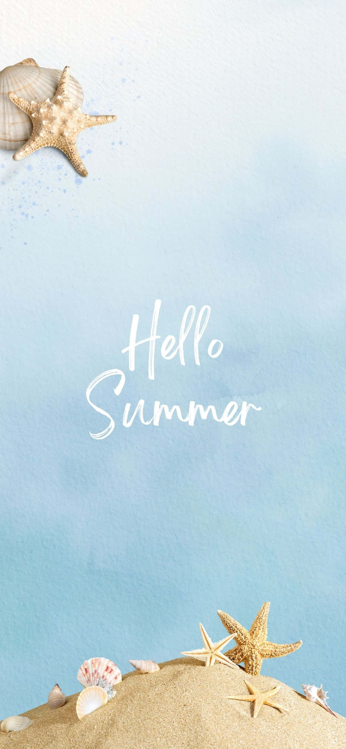 Sanddyne iPhone X sommerbakgrunn Bakgrunner