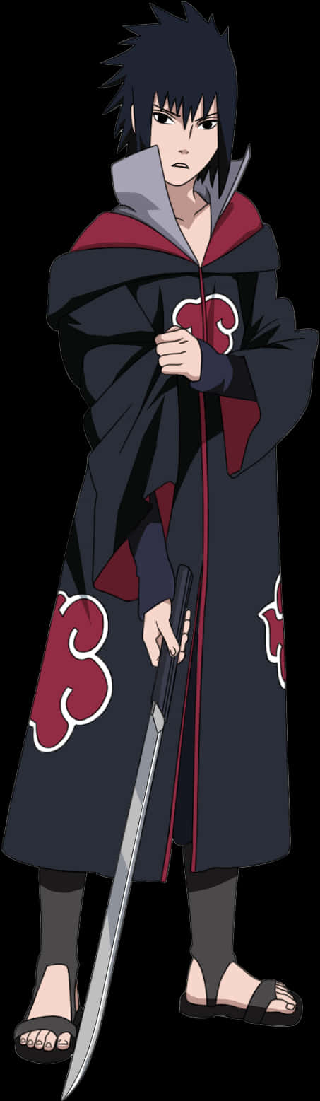 Sasuke Uchiha Akatsuki-kåpe Bakgrunner