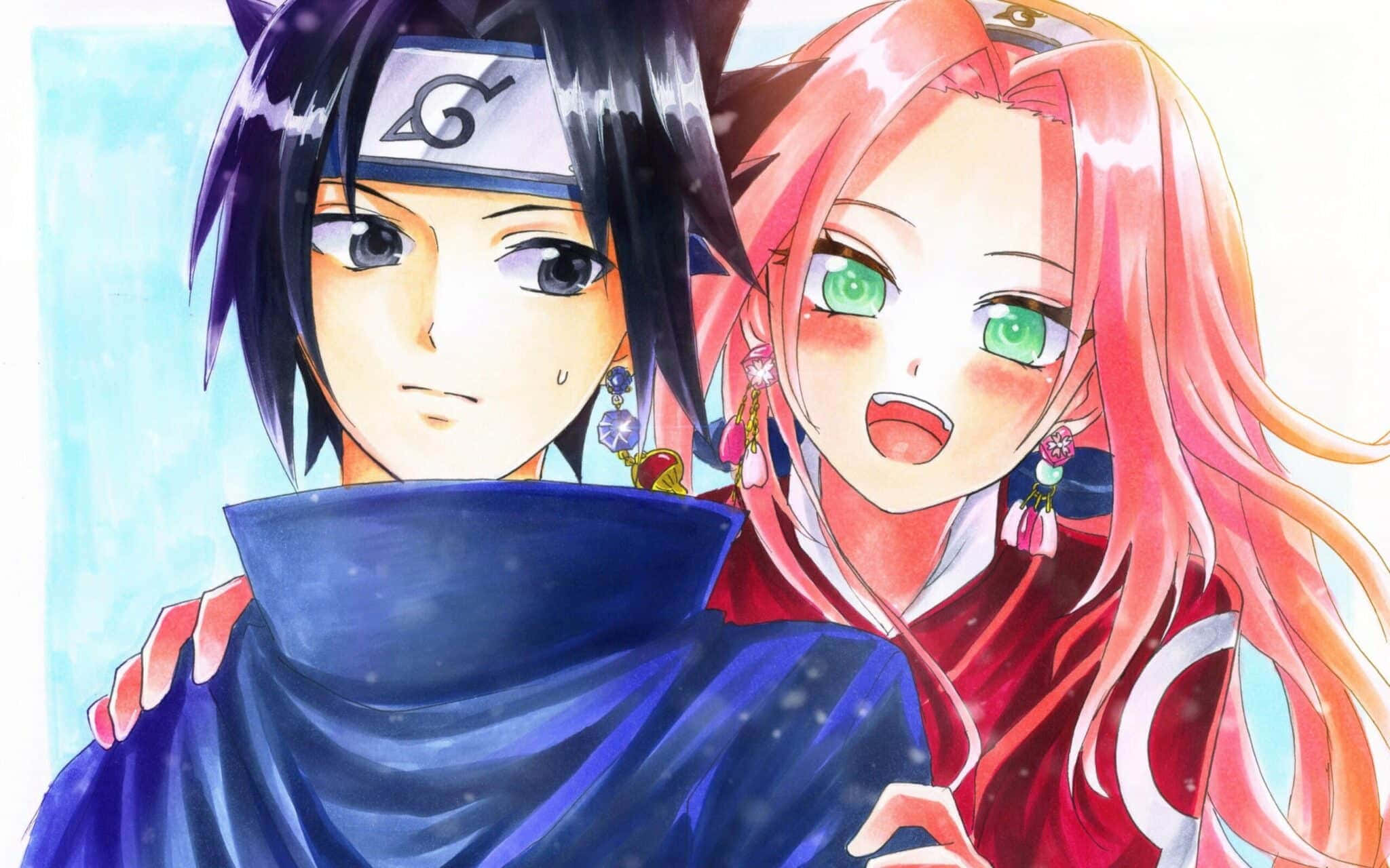 Sasuke Uchiha, en av de mektigste ninjaene i Naruto-universet Bakgrunner