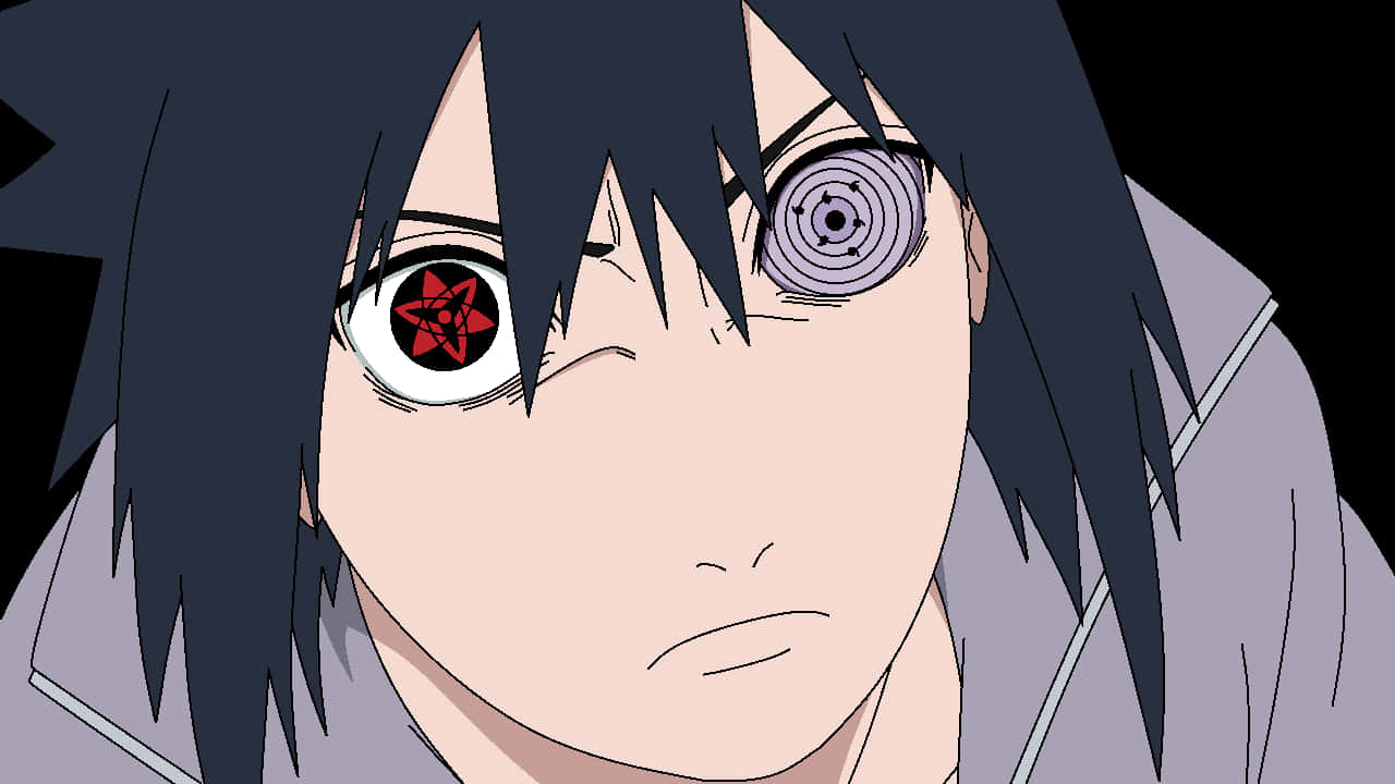 Sasuke Uchiha Sharingan og Rinnegan Bakgrunner