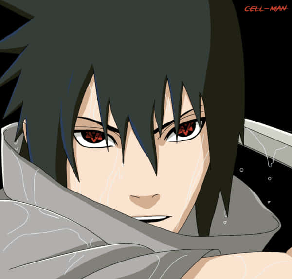 Sasuke Uchihas delende blikk Bakgrunner