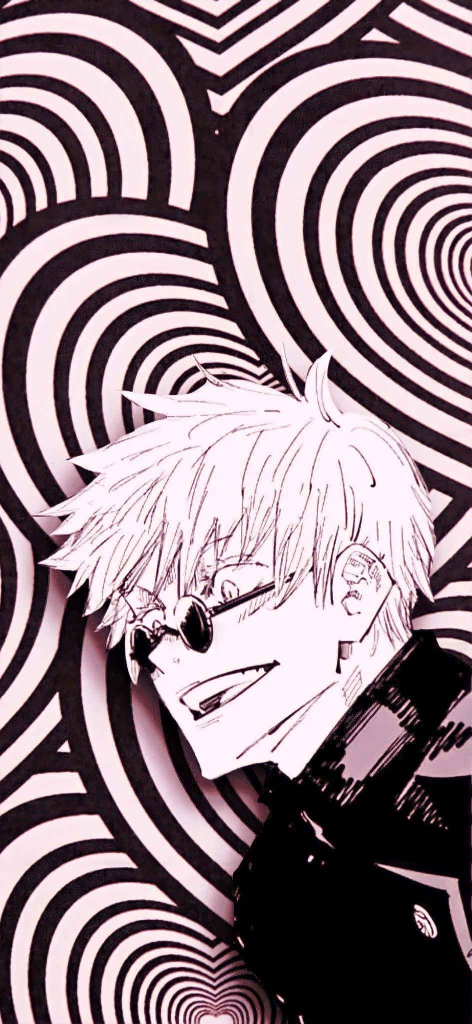 Satoru Gojo Goth Anime Bakgrunner
