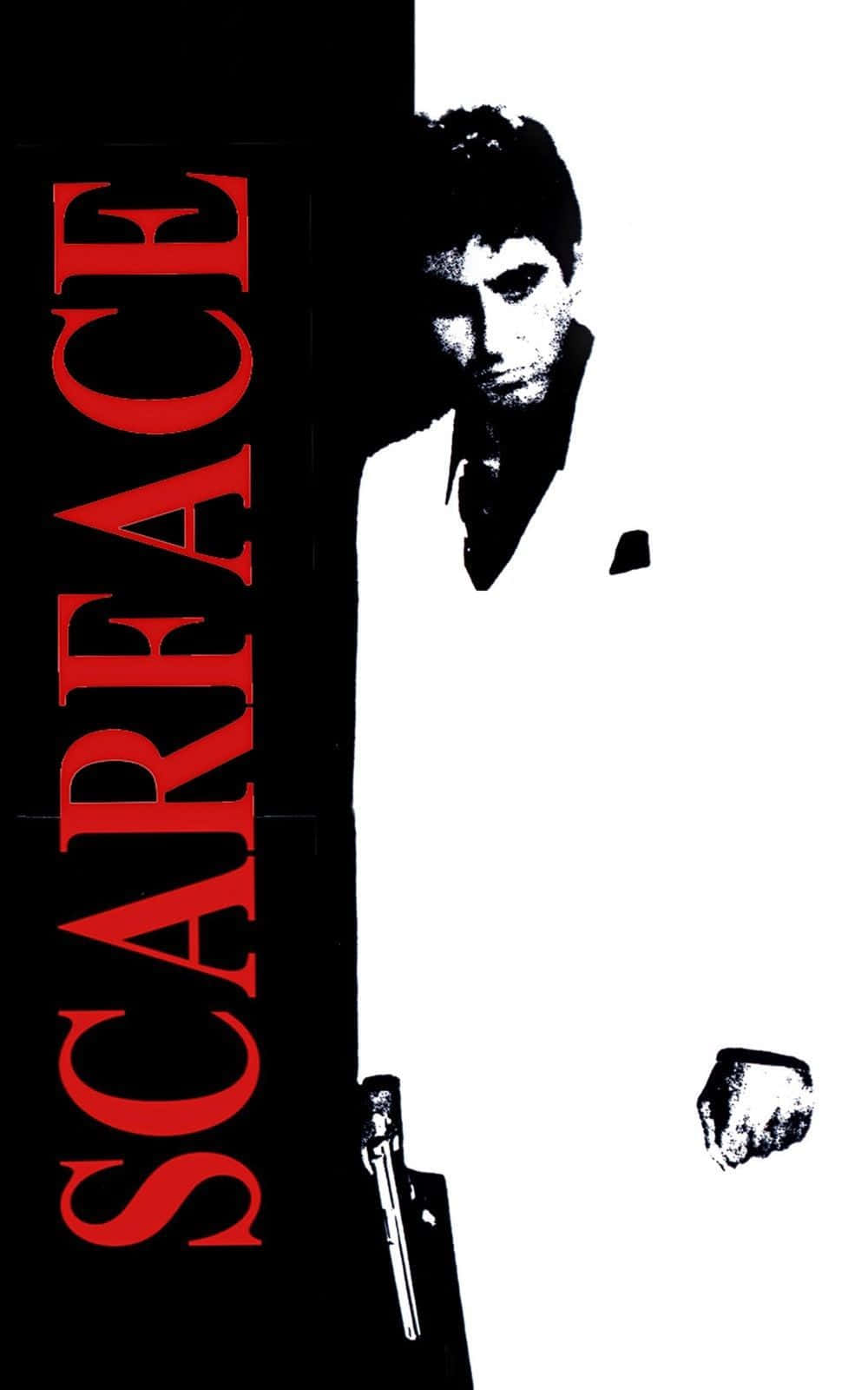 Scarface iPhone filmplakat Bakgrunner