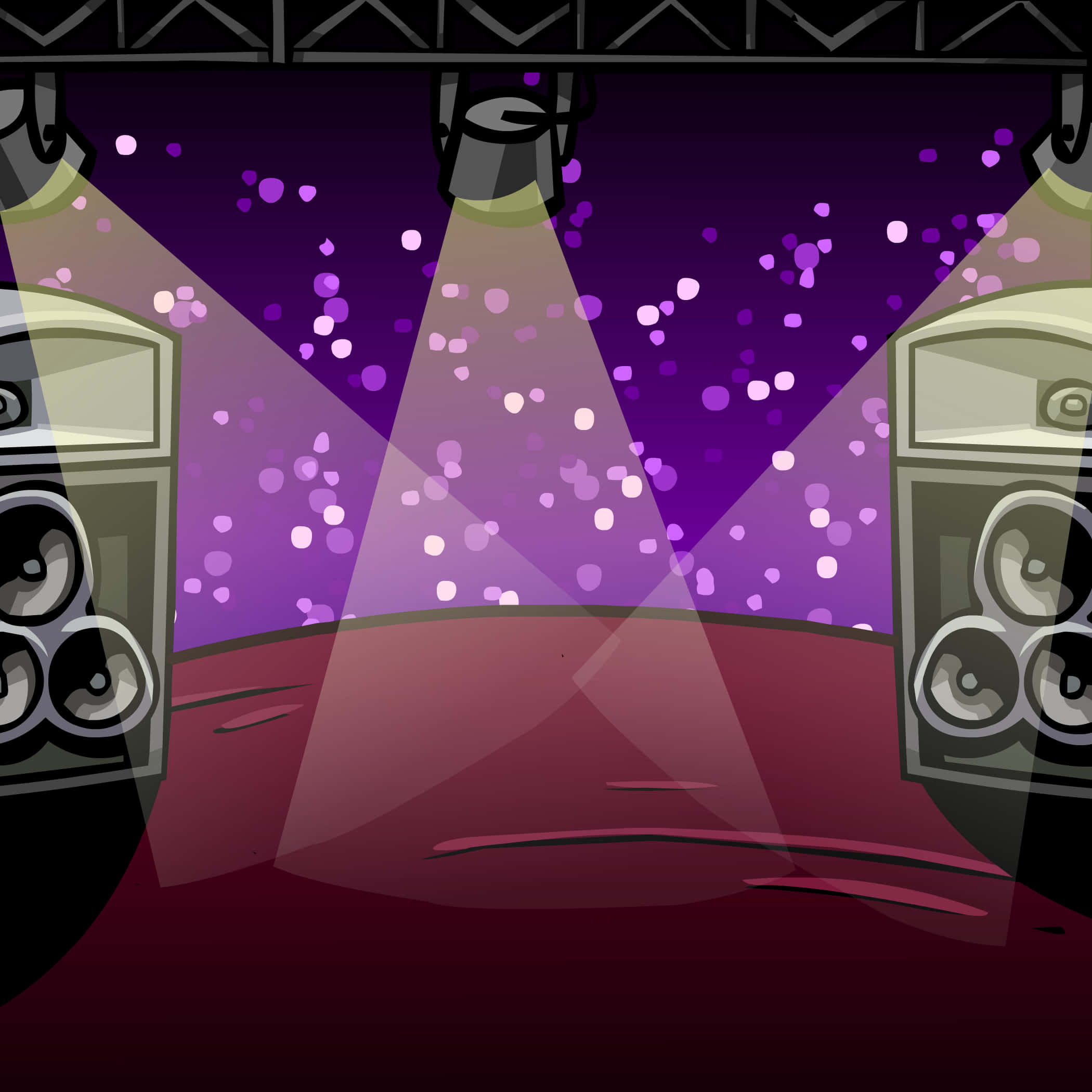 Scenebakgrunn for karaoke Bakgrunner
