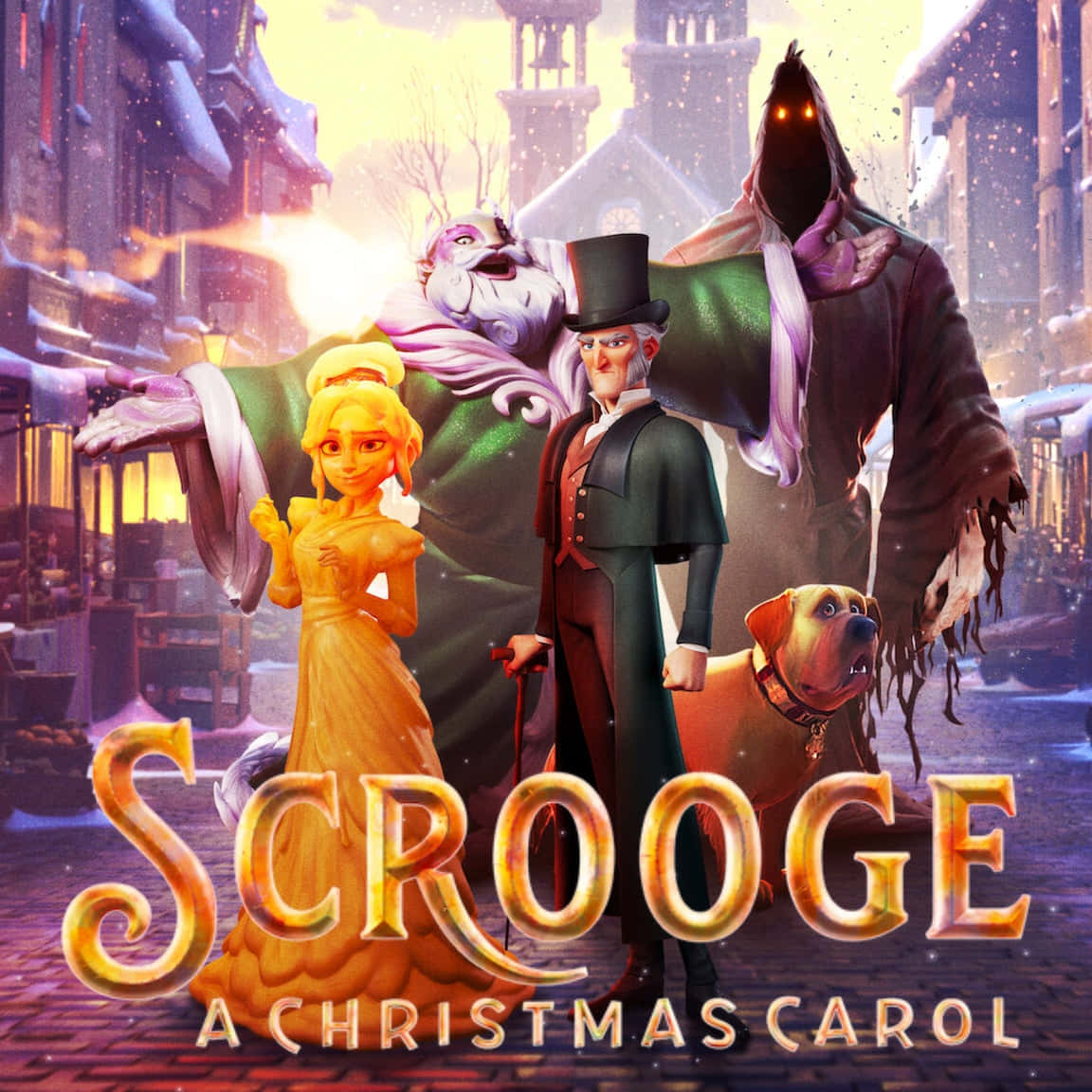 Scrooge en julefortelling Bakgrunner