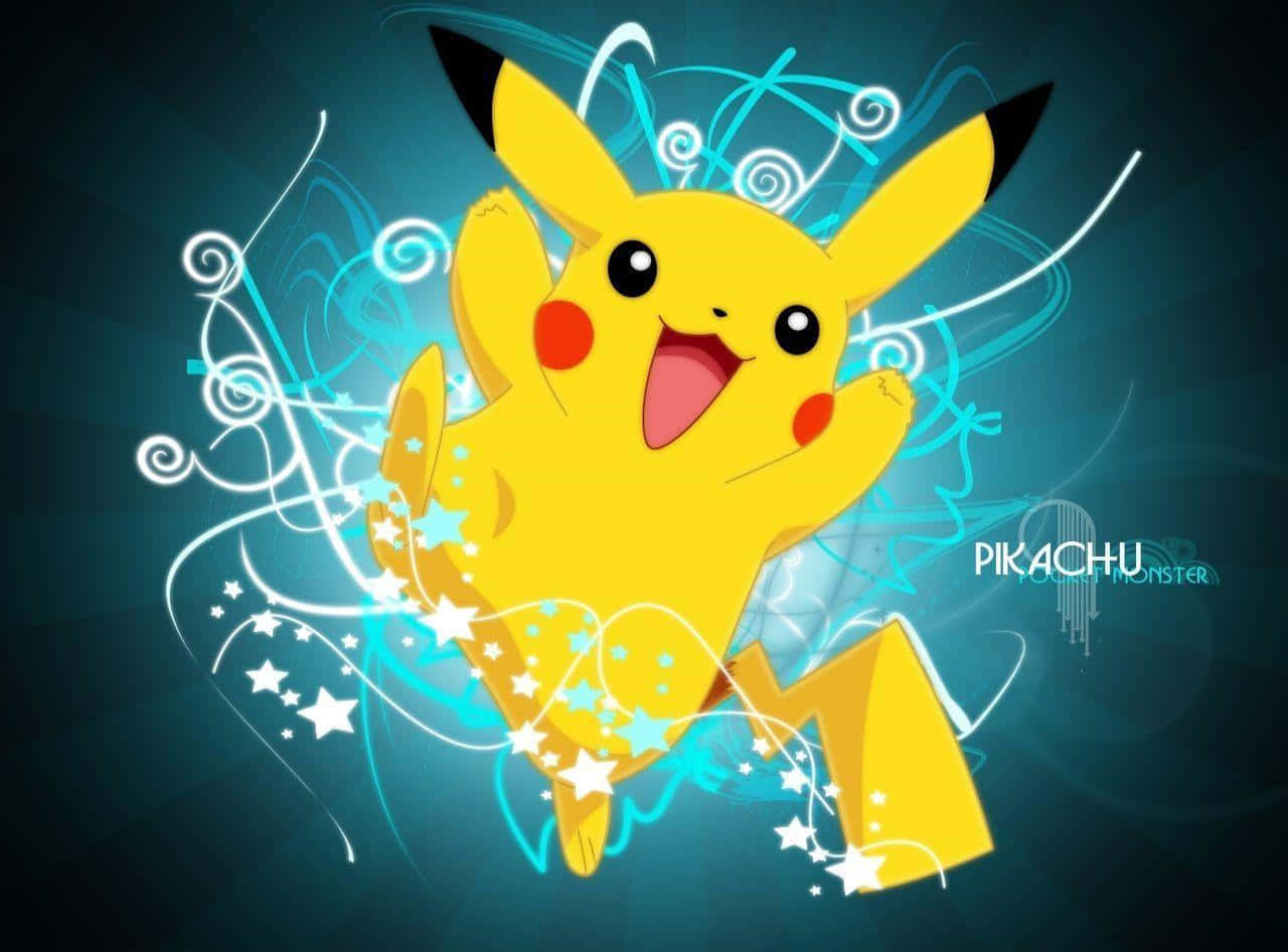 Se det kule ved denne intense Pokémonen Bakgrunner