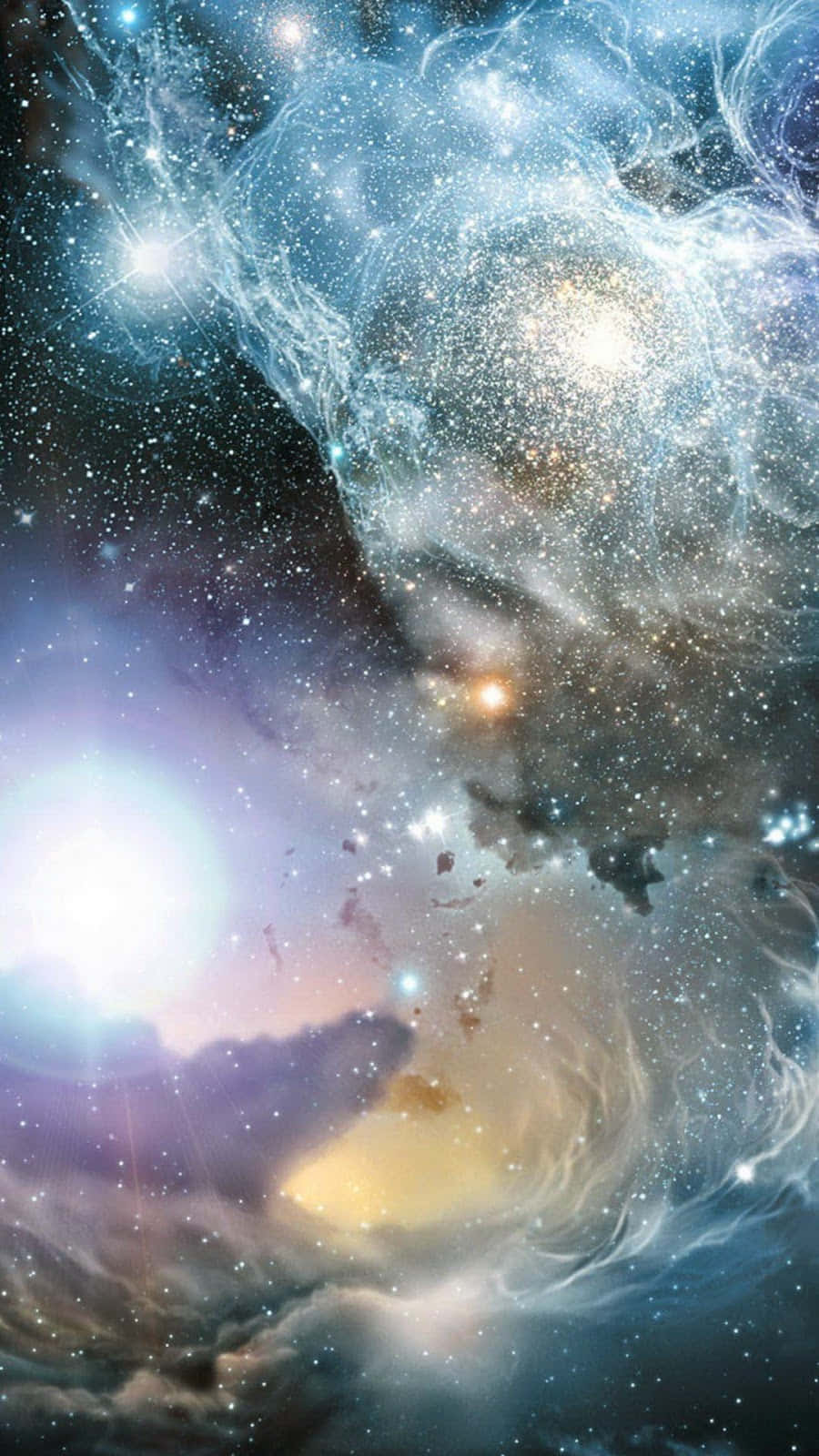 Se opp og beundre den kosmiske skjønnheten i en stjerneklar natt Bakgrunner