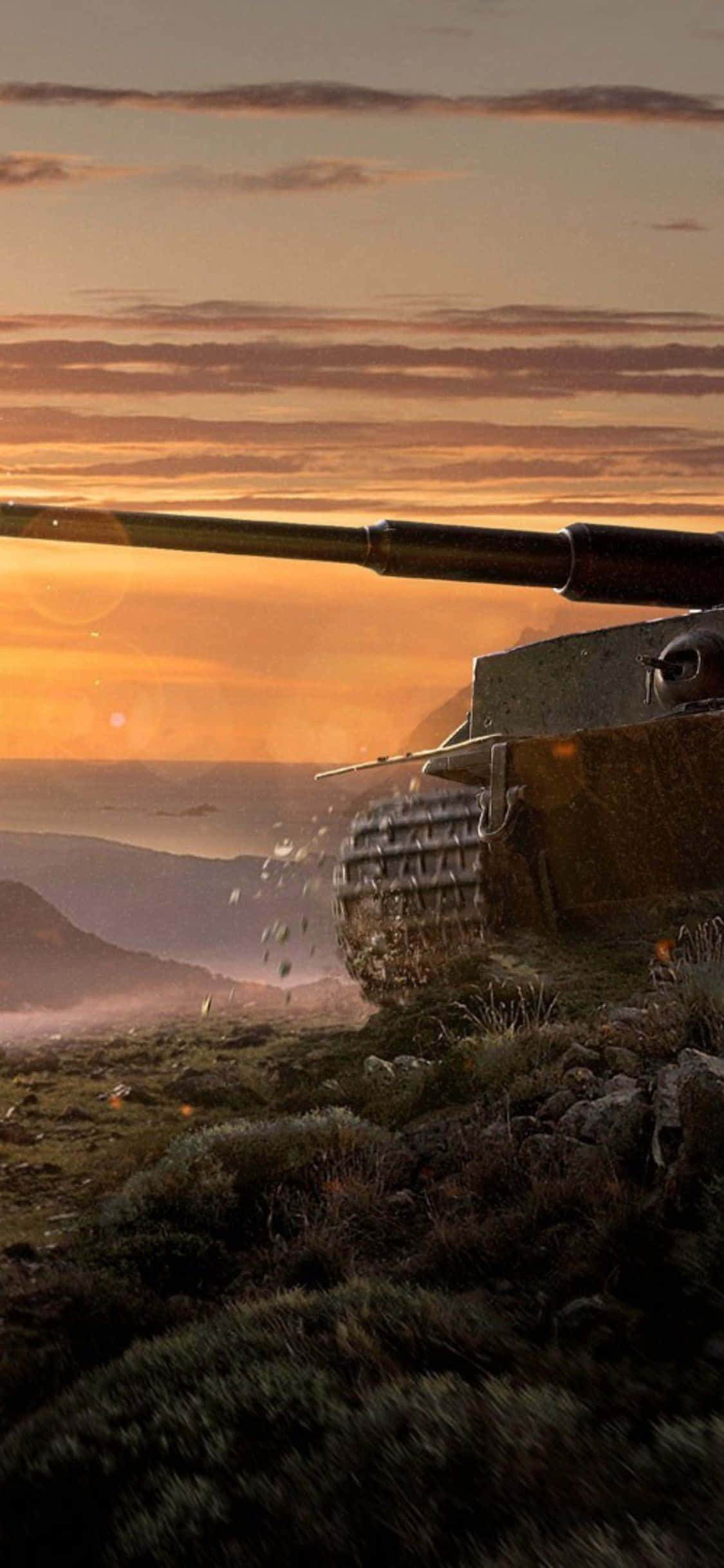 Se skarp ut med den nyeste iPhone Xs Tanks Bakgrunner