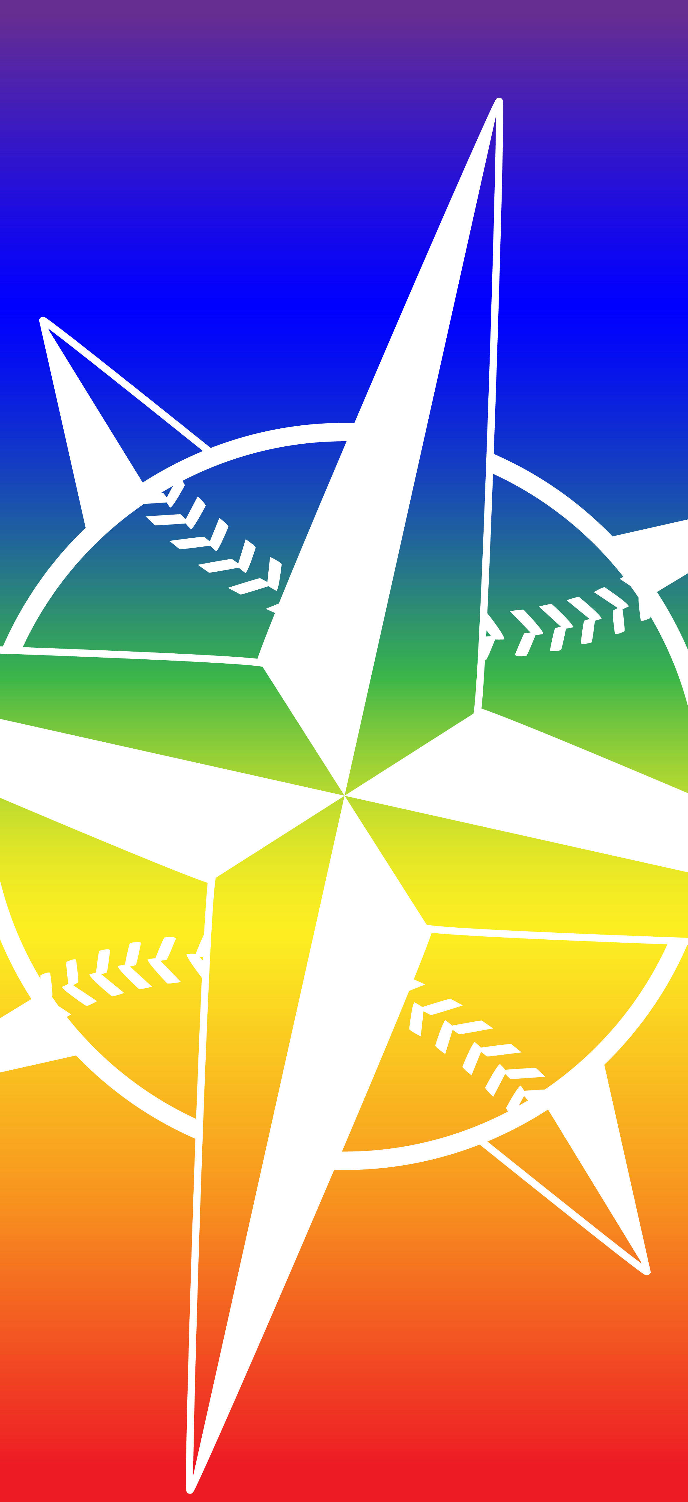 Seattle Mariners Regnbuelogo Bakgrunner
