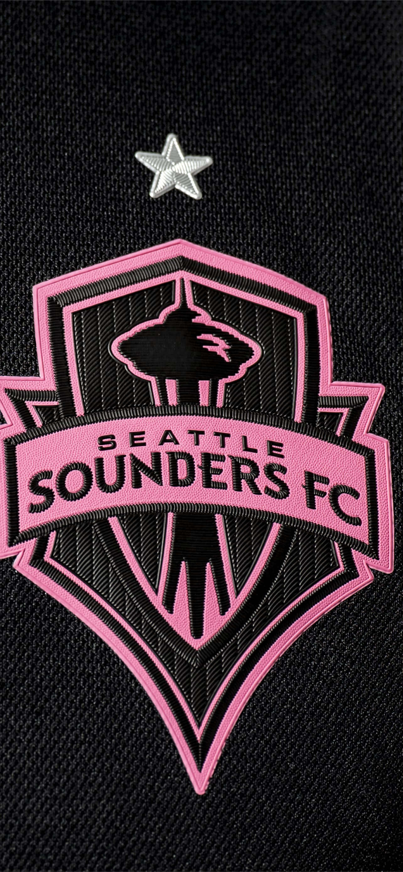 Seattle Sounders FC Nightfall Jersey Logo Bakgrunner