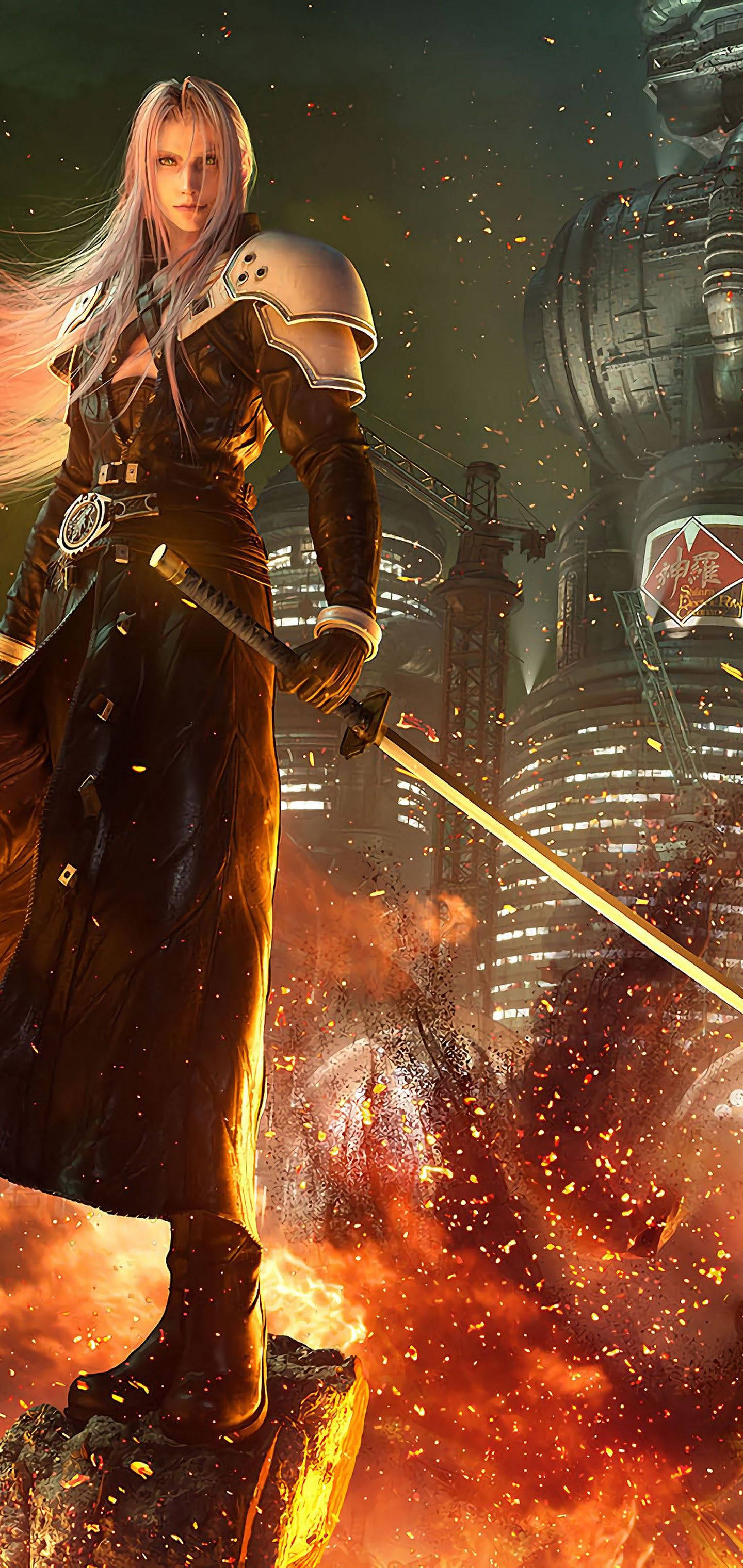 Sephiroth detaljert digital illustrasjon Bakgrunner