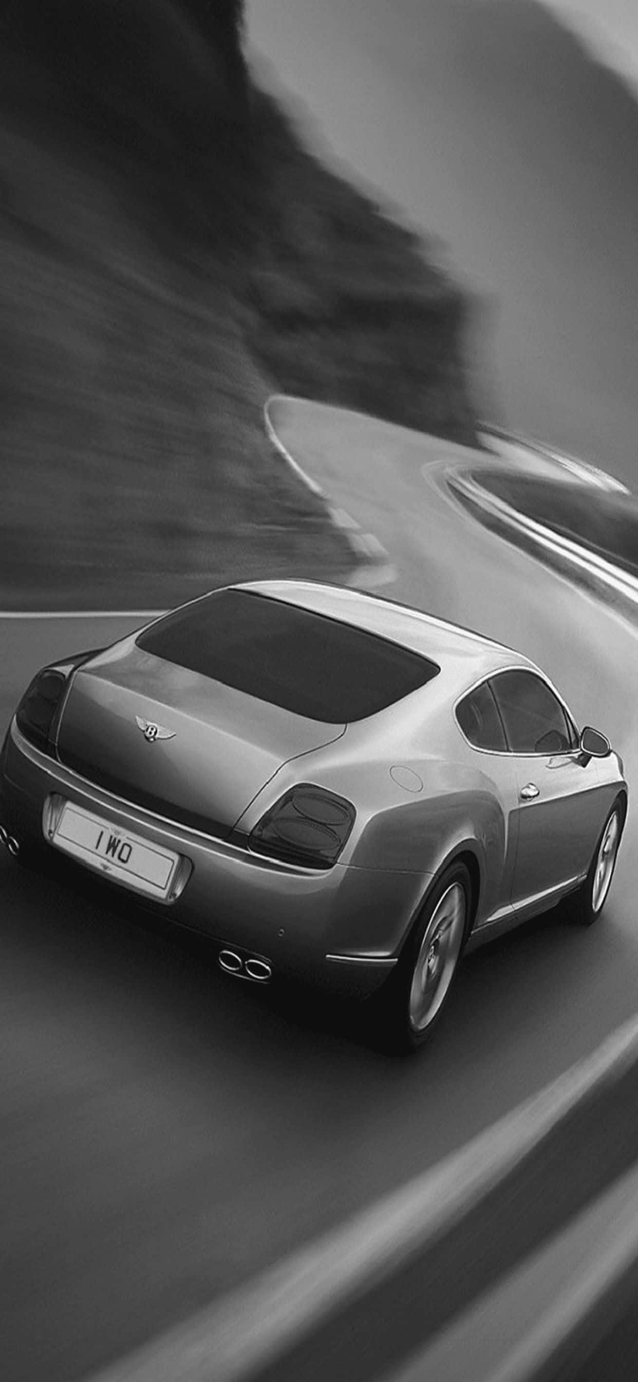 Sett deg bak rattet og opplev overlegen luksus med iPhone Xs Max Bentley Bakgrunner