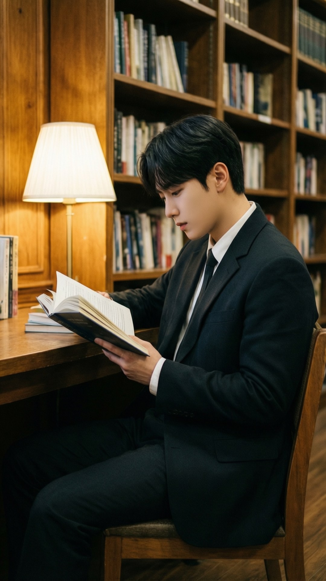 Seungmin på biblioteket Bakgrunner