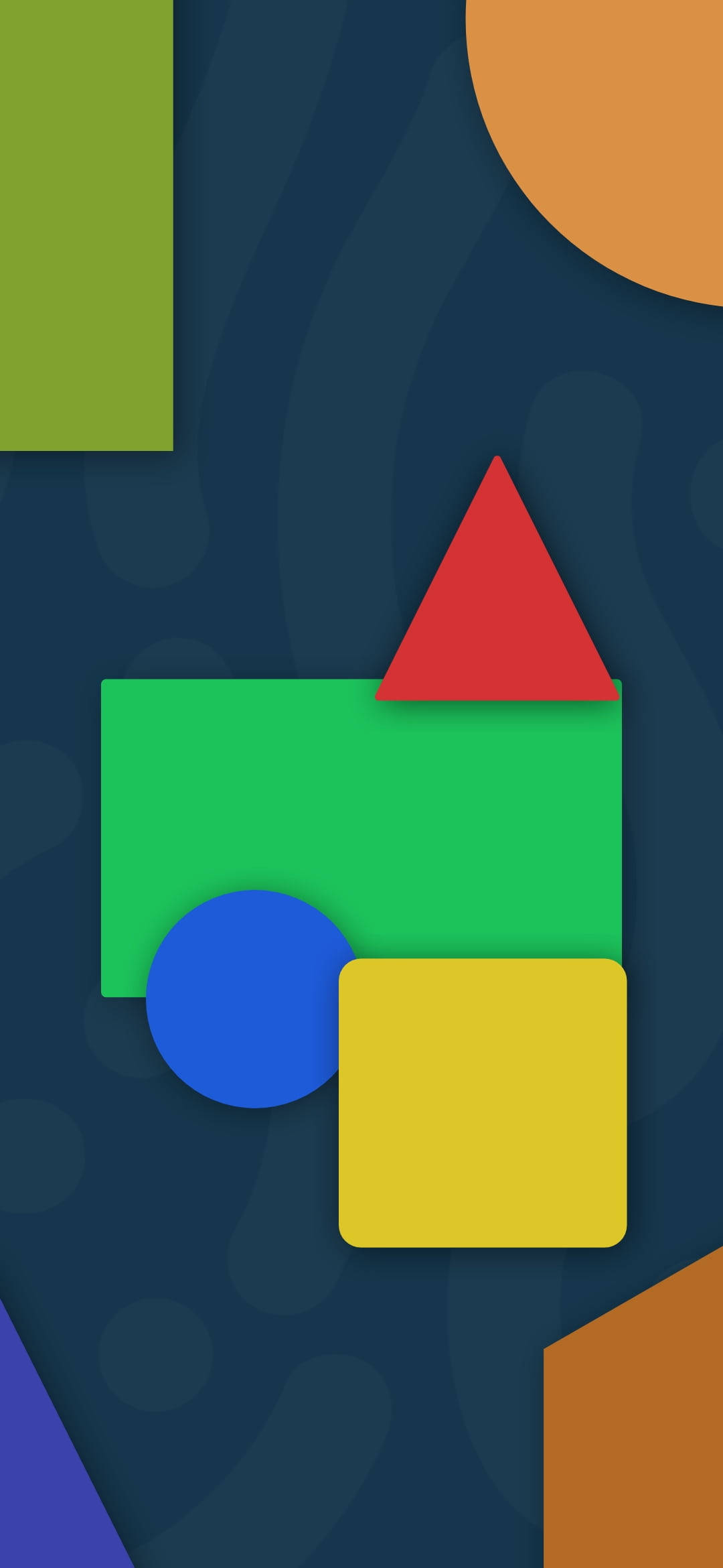 Shapes Graphic Google Pixel 4 Bakgrunn Bakgrunner