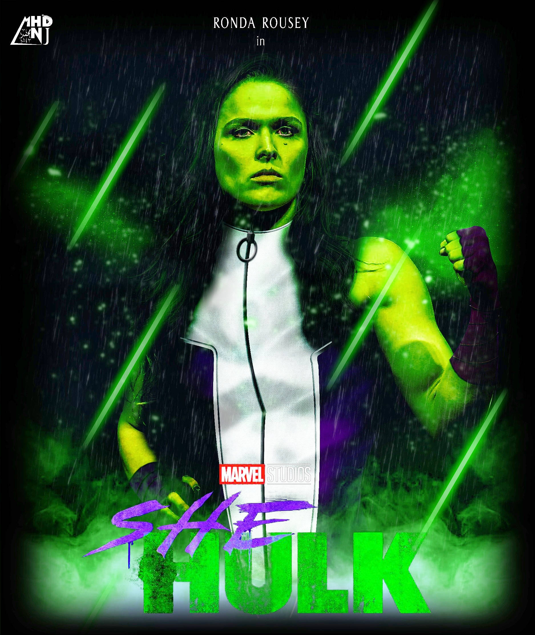 She Hulk Ronda Rousey Bakgrunner