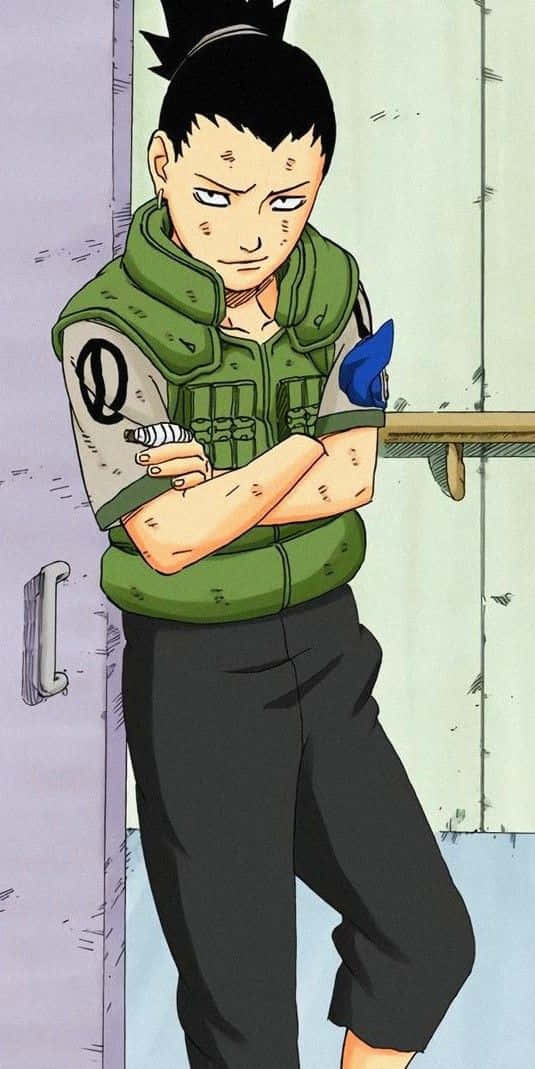 Shikamaru Estetisk Digital Tegning Bakgrunner