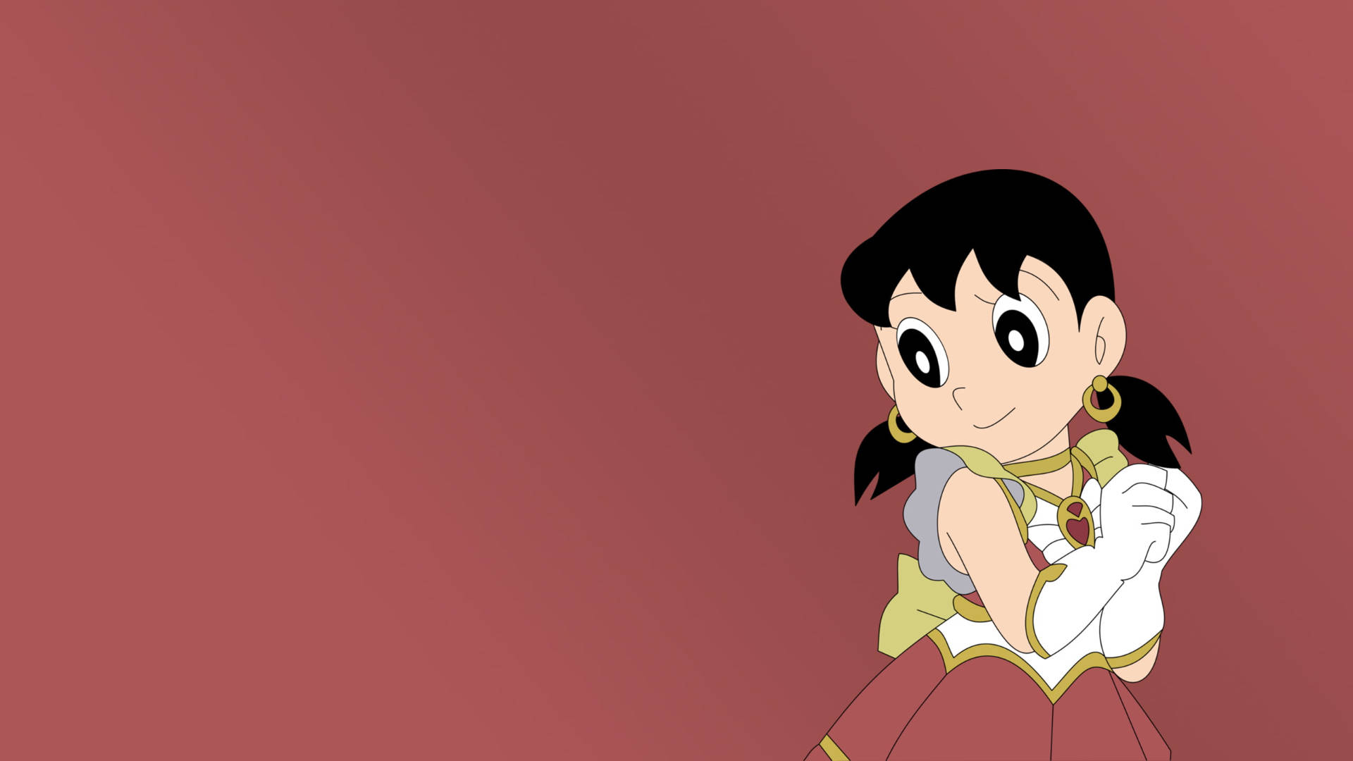 Shizuka Doraemon superheltkostyme Bakgrunner