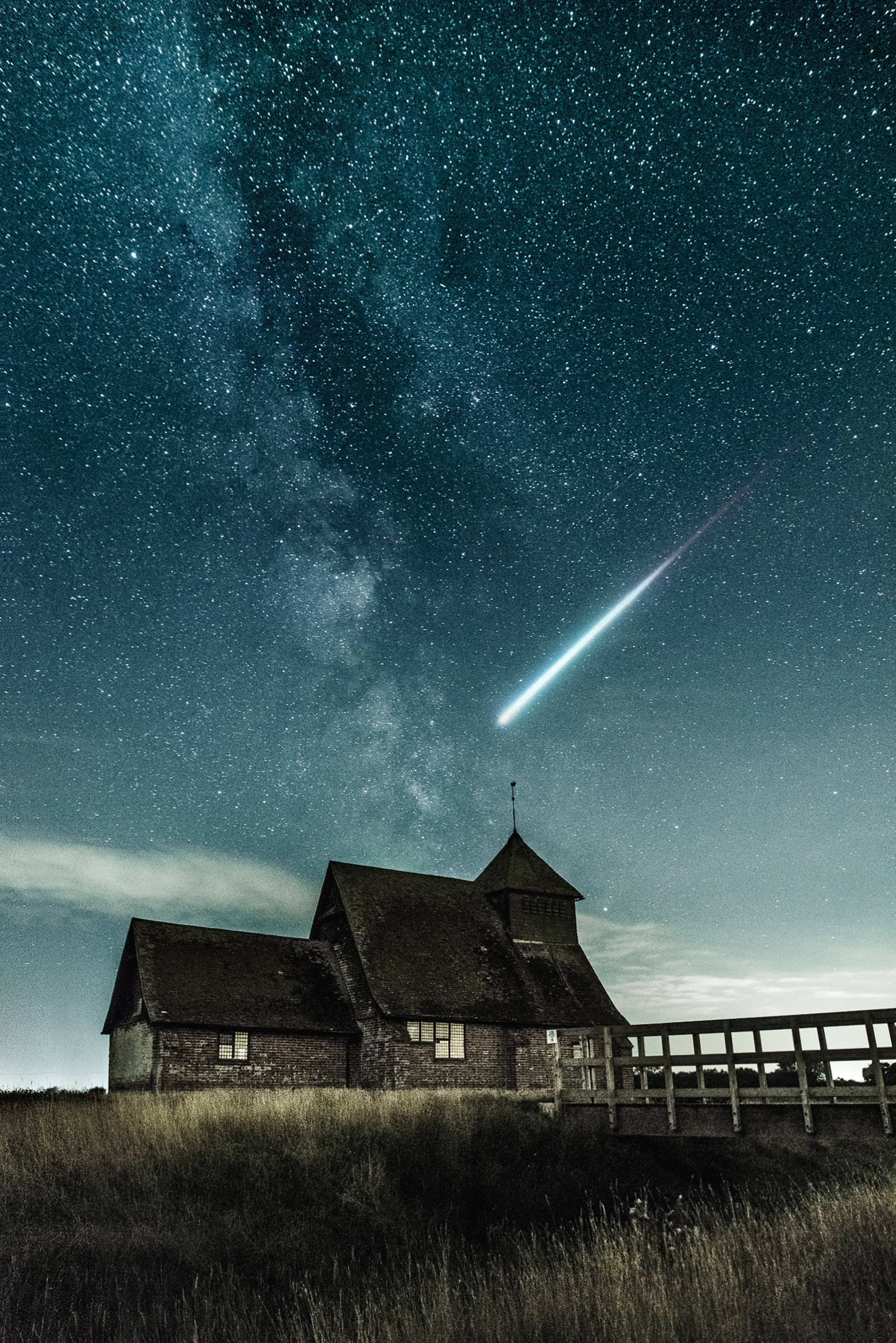 Shooting Star Cool iPad Bakgrunner