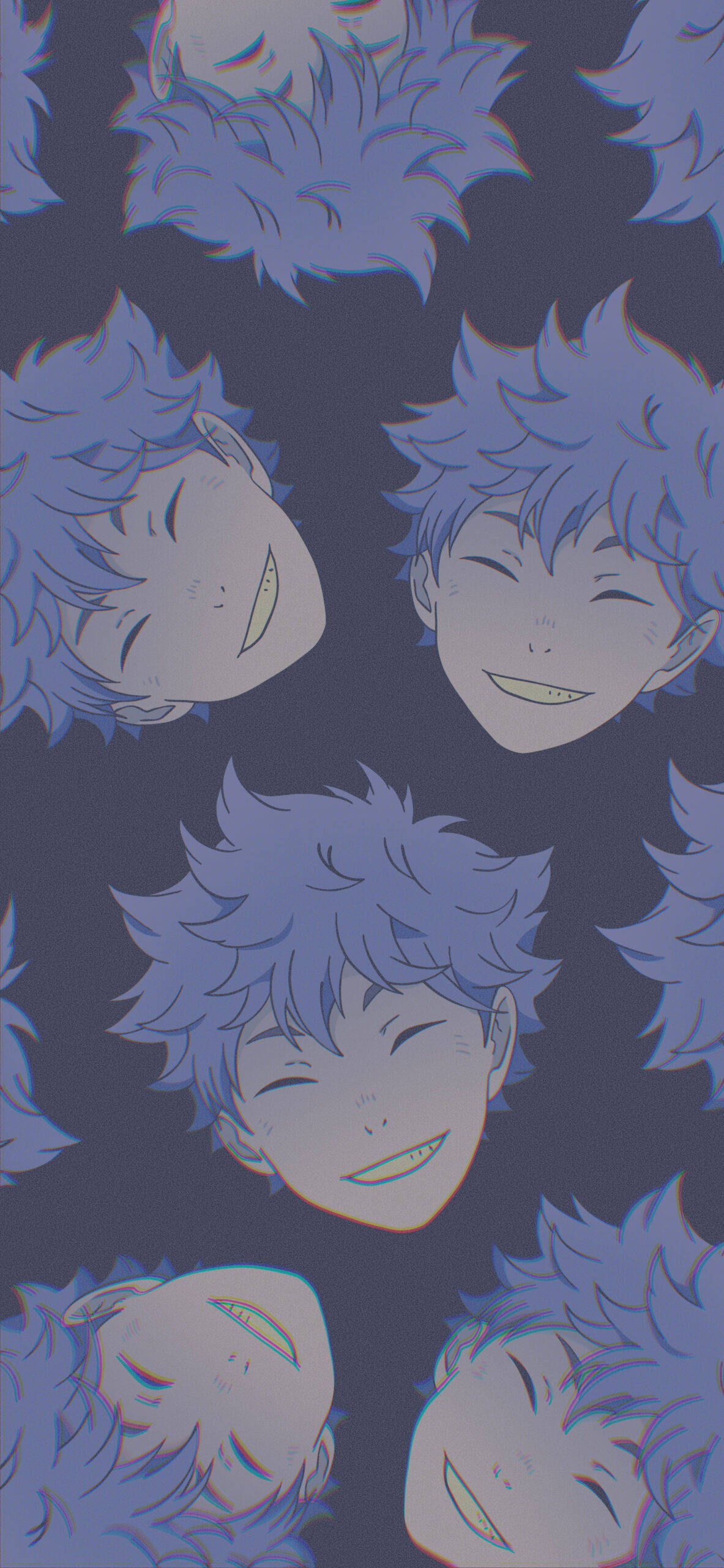 Shoyo Hinata Ansiktsmønster Bakgrunner