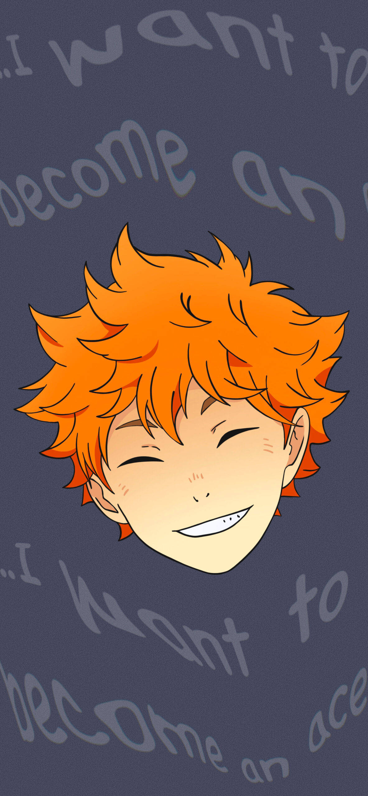 Shoyo Hinata Volleyball Ace Bakgrunner