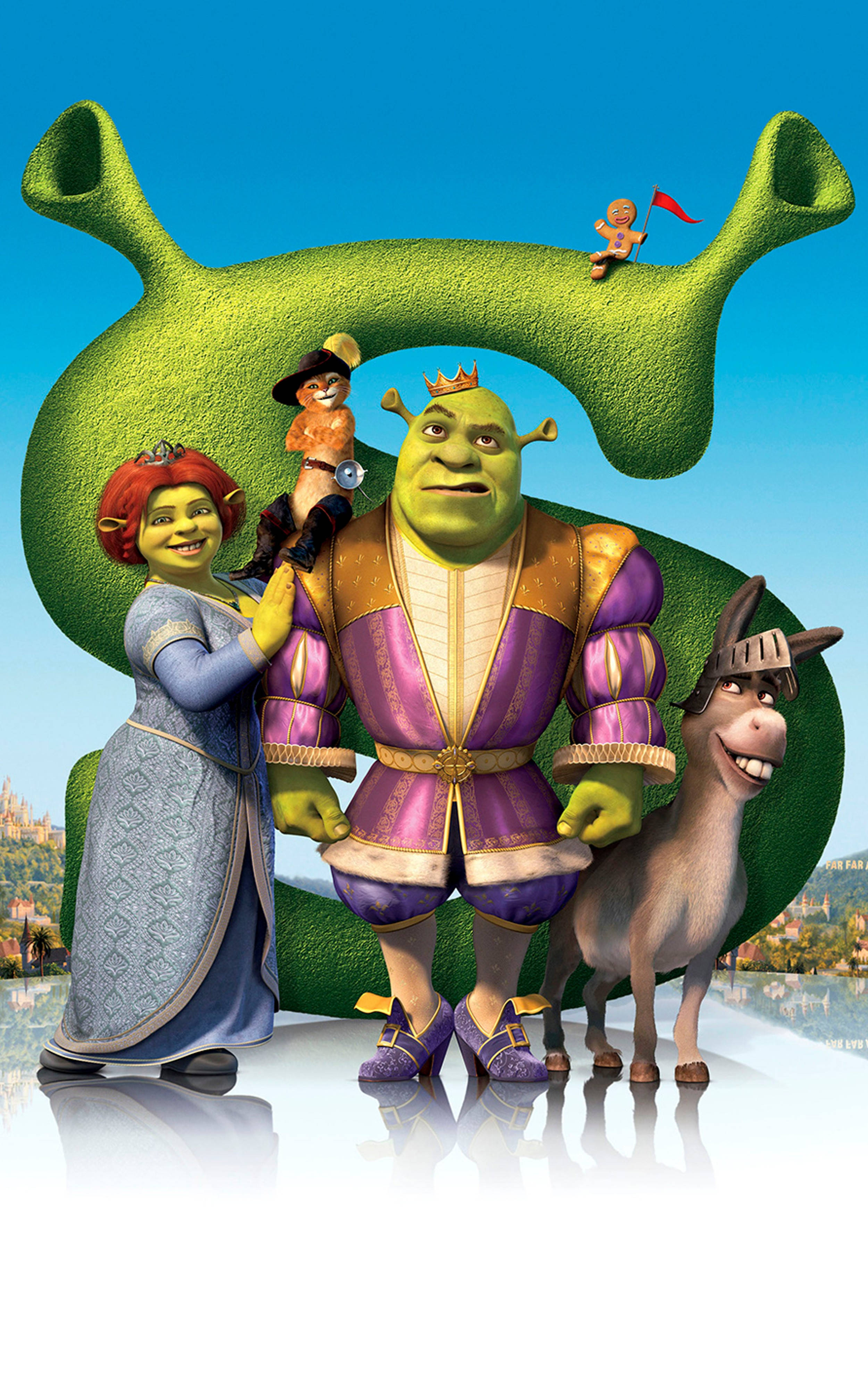 Shrek den tredje Bakgrunner