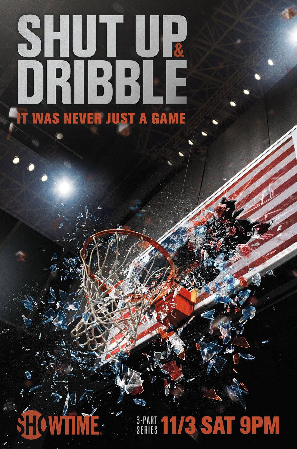 Shut Up And Dribble-plakat Bakgrunner