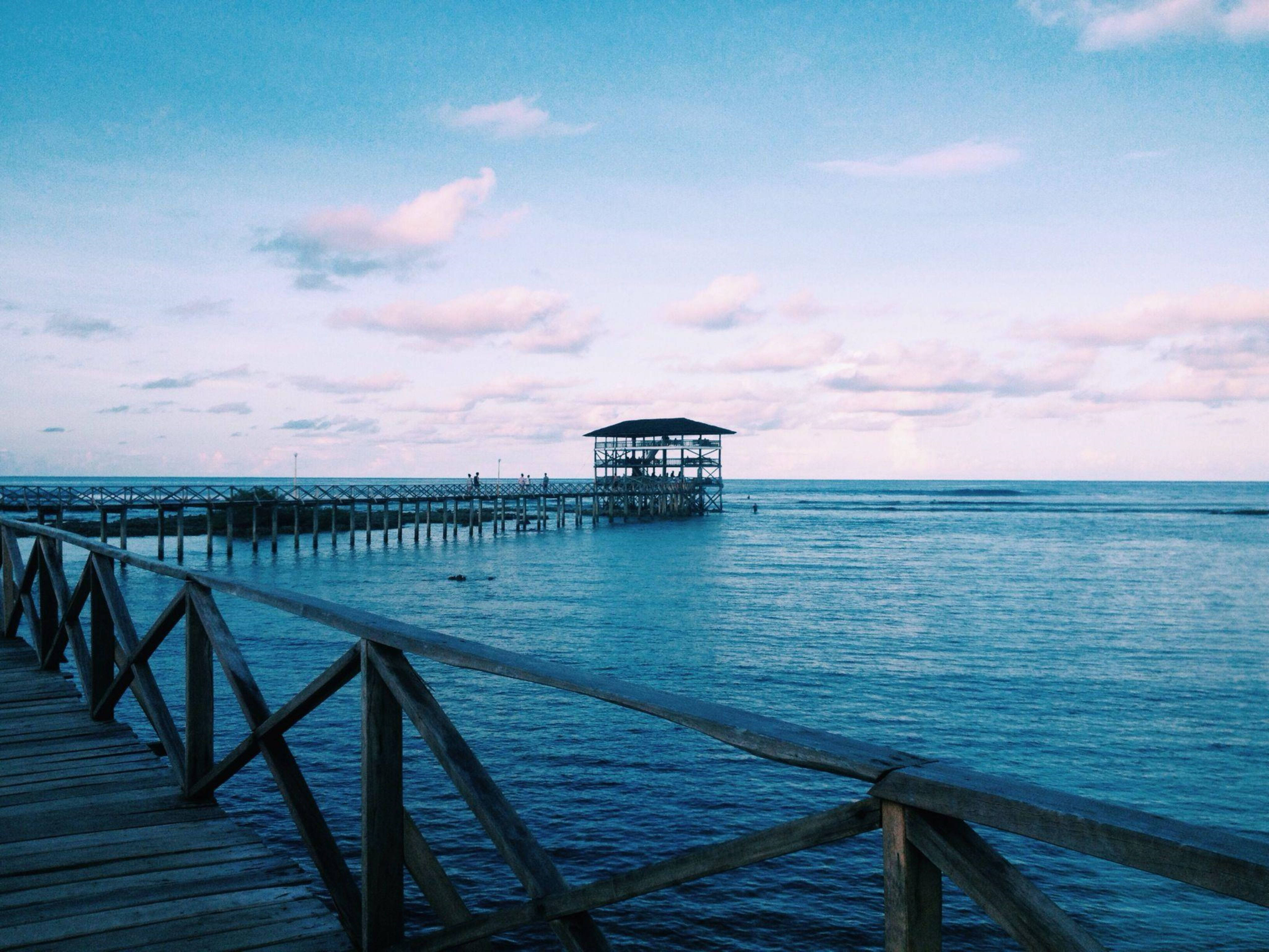Siargao Island Cloud 9 brygge Bakgrunner