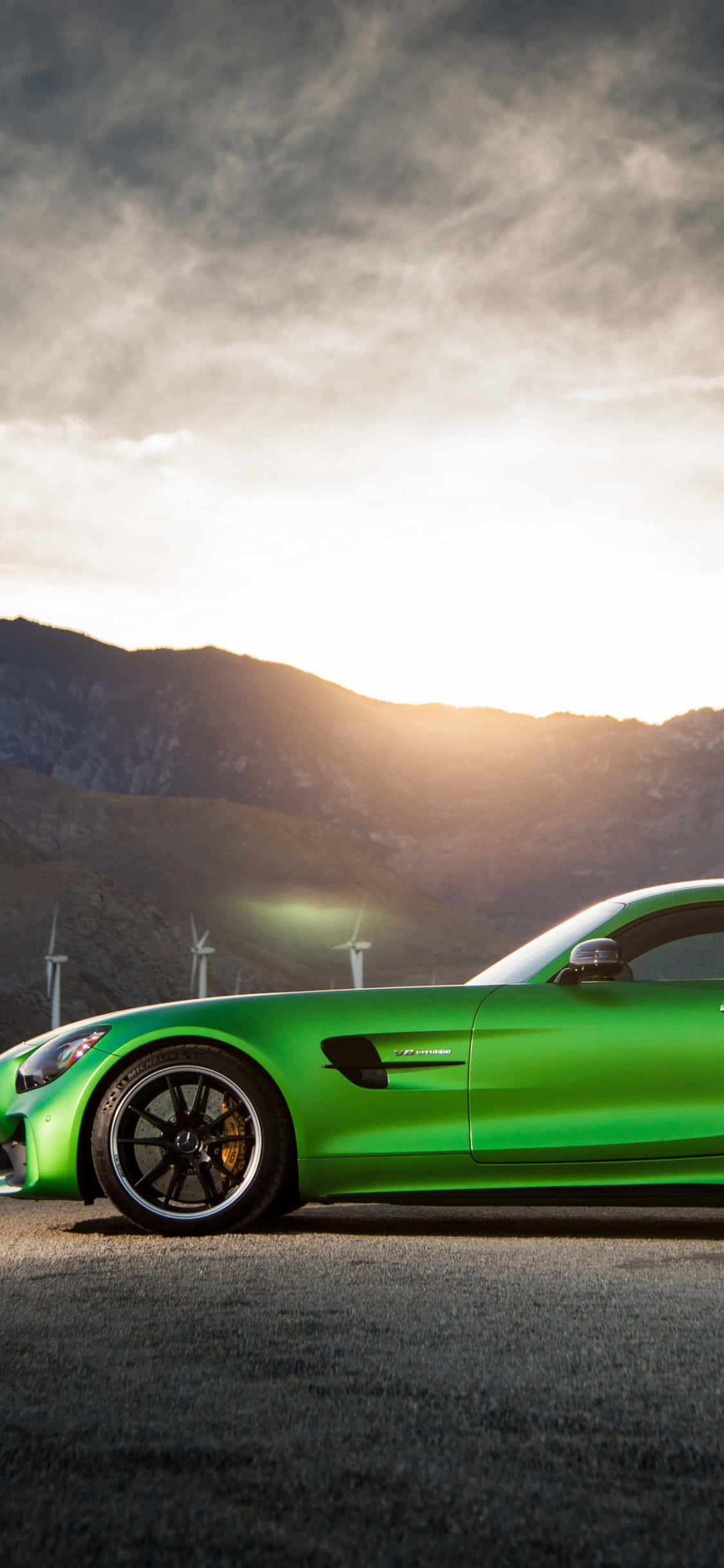 Sideprofil Sportsbil Android Amg Gt-r Bakgrunn Bakgrunner