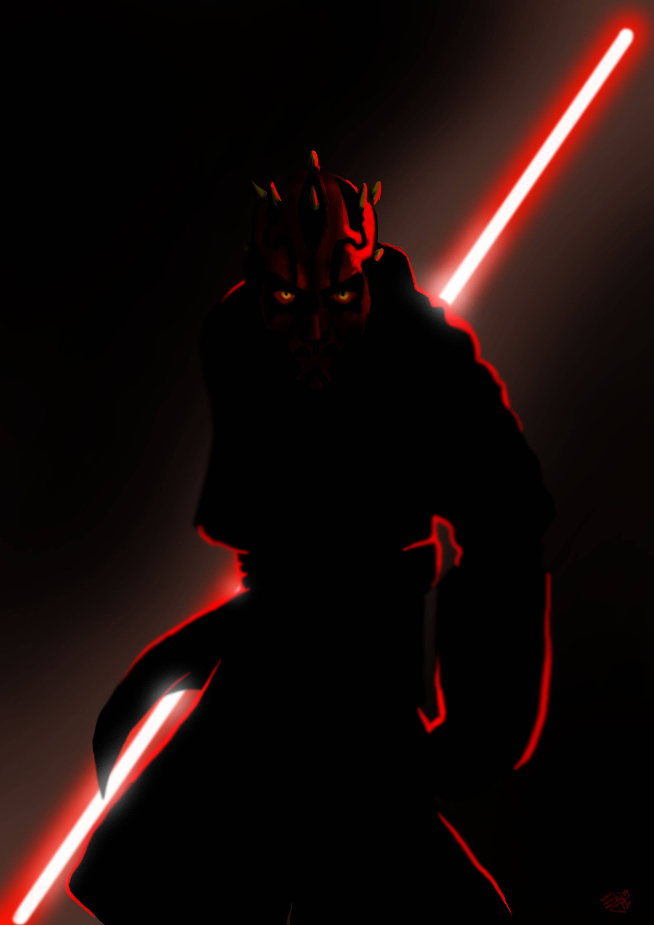 Sith-herren Darth Maul er her Bakgrunner