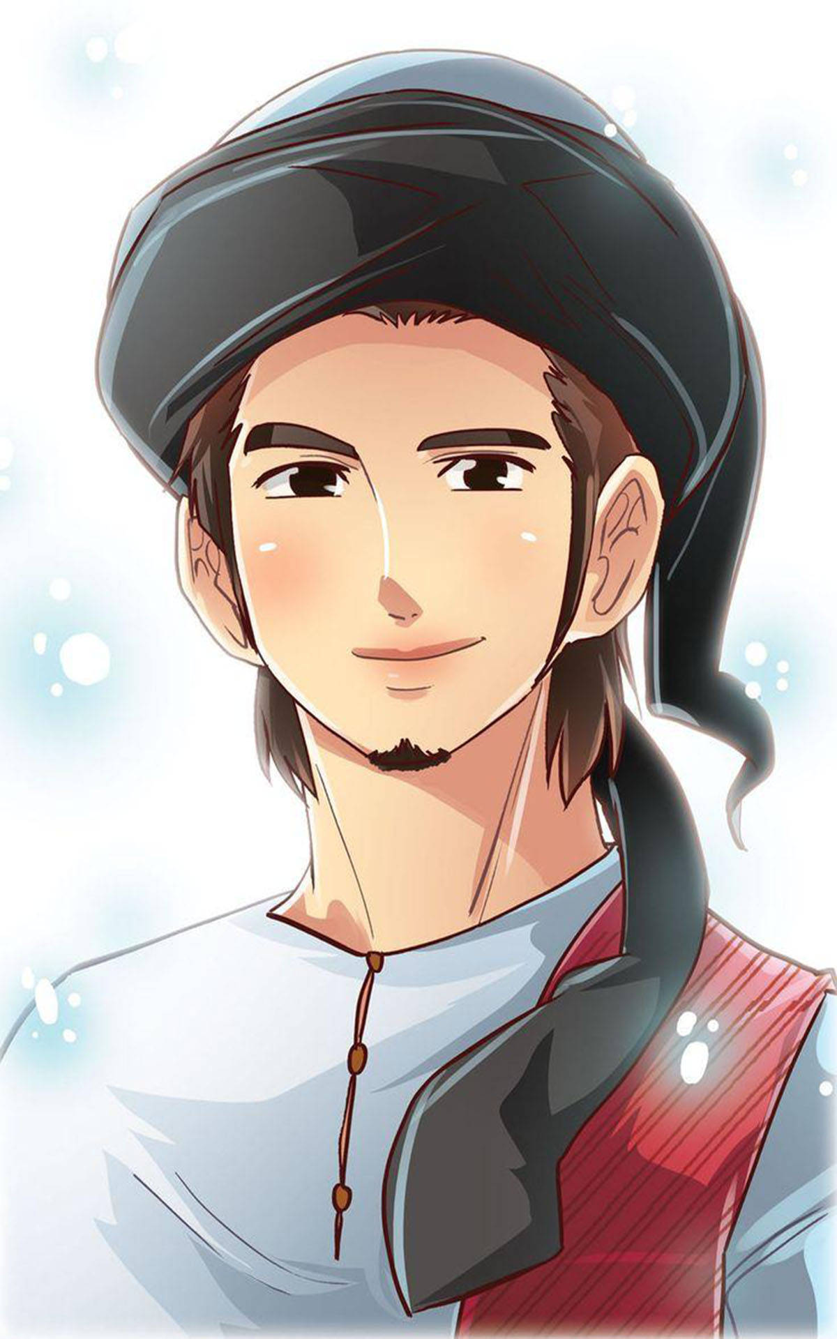 Sjarmerende anime islamsk gutt Bakgrunner