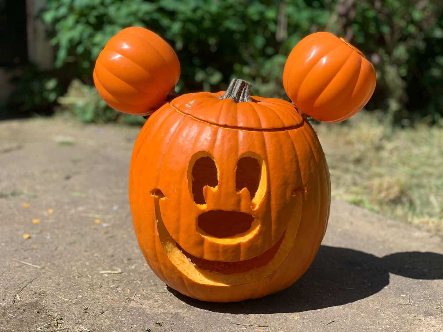 Sjarmerende Glødende Halloween-gresskar Bakgrunner